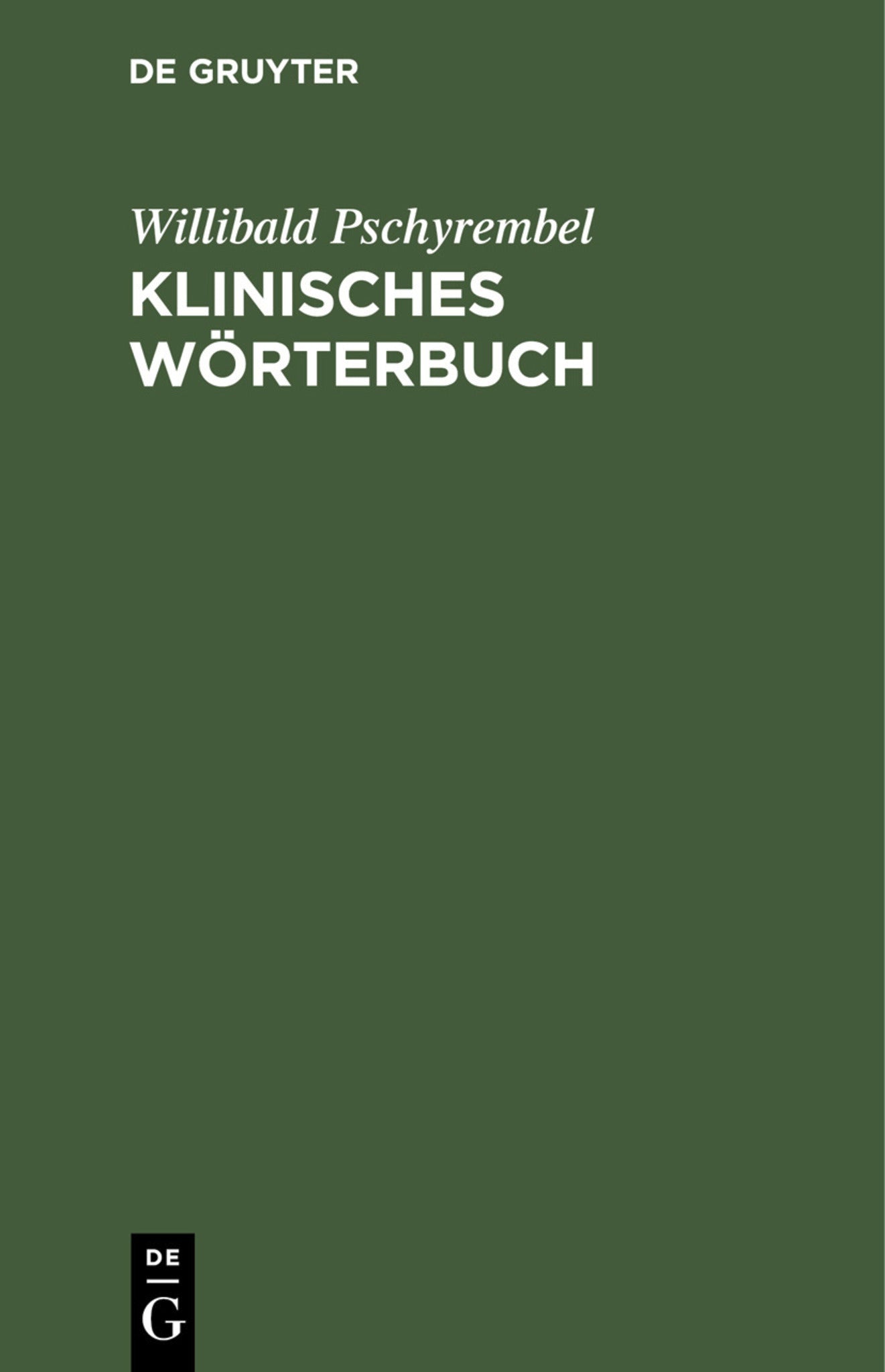 Klinisches Wörterbuch