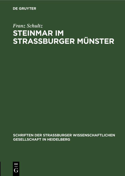 Steinmar im Straßburger Münster