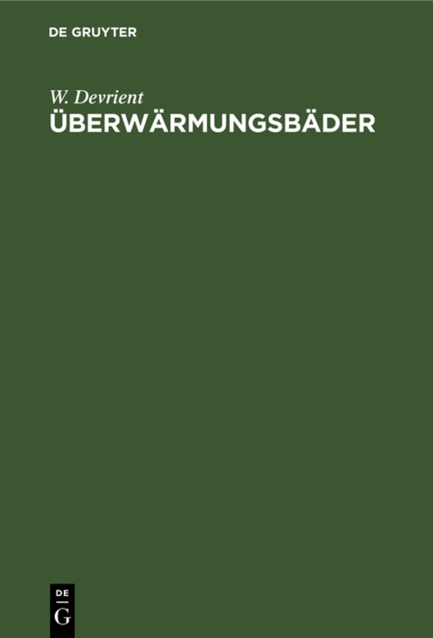 Überwärmungsbäder