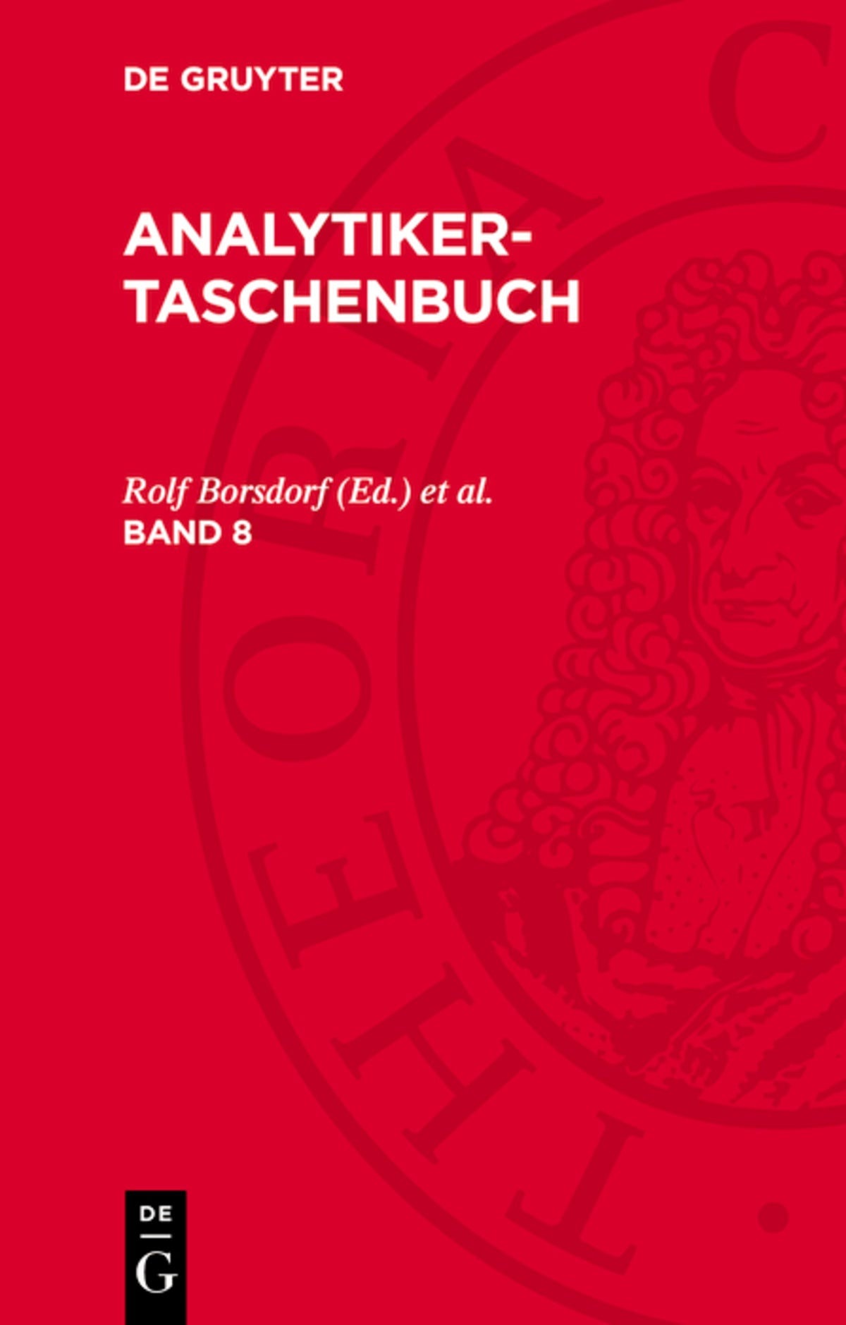 Cover image for Analytiker-Taschenbuch. Band 8 ISBN 9783112764183