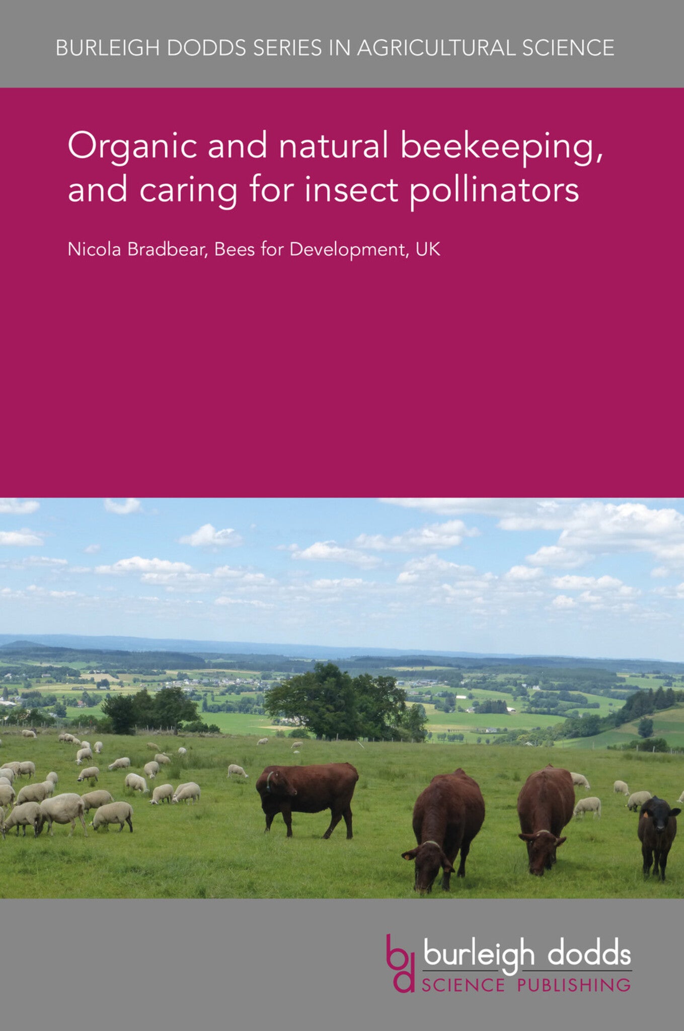 Cover image for Organic and natural beekeeping, and caring for insect pollinators ISBN 9781838796815