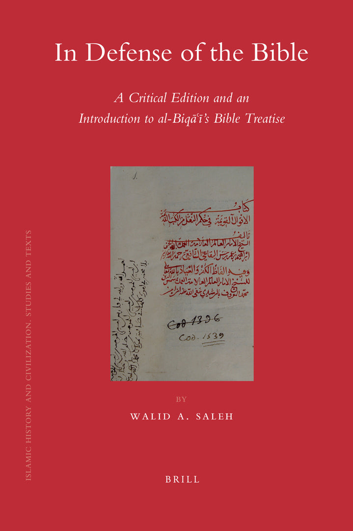 Cover image for In Defense of the Bible ISBN 9789004168572