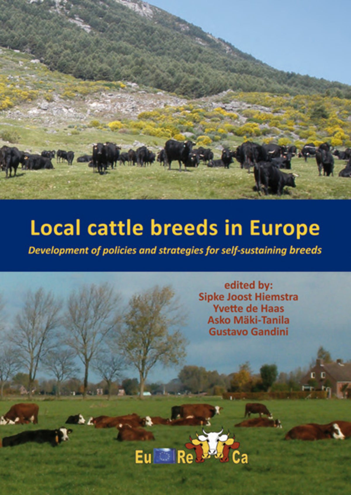 Cover image for Local cattle breeds in Europe ISBN 9789086861446