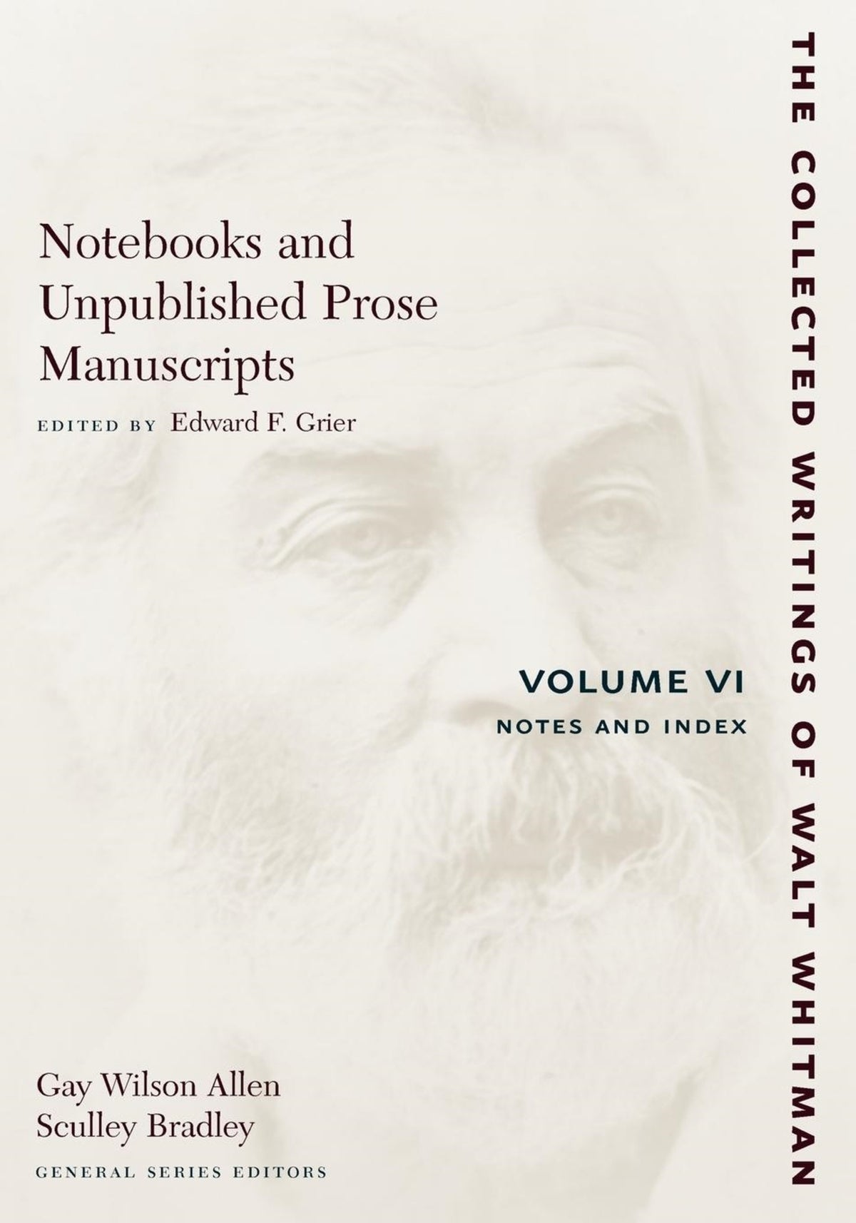 Cover image for Notebooks and Unpublished Prose Manuscripts: Volume VI ISBN 9780814794401