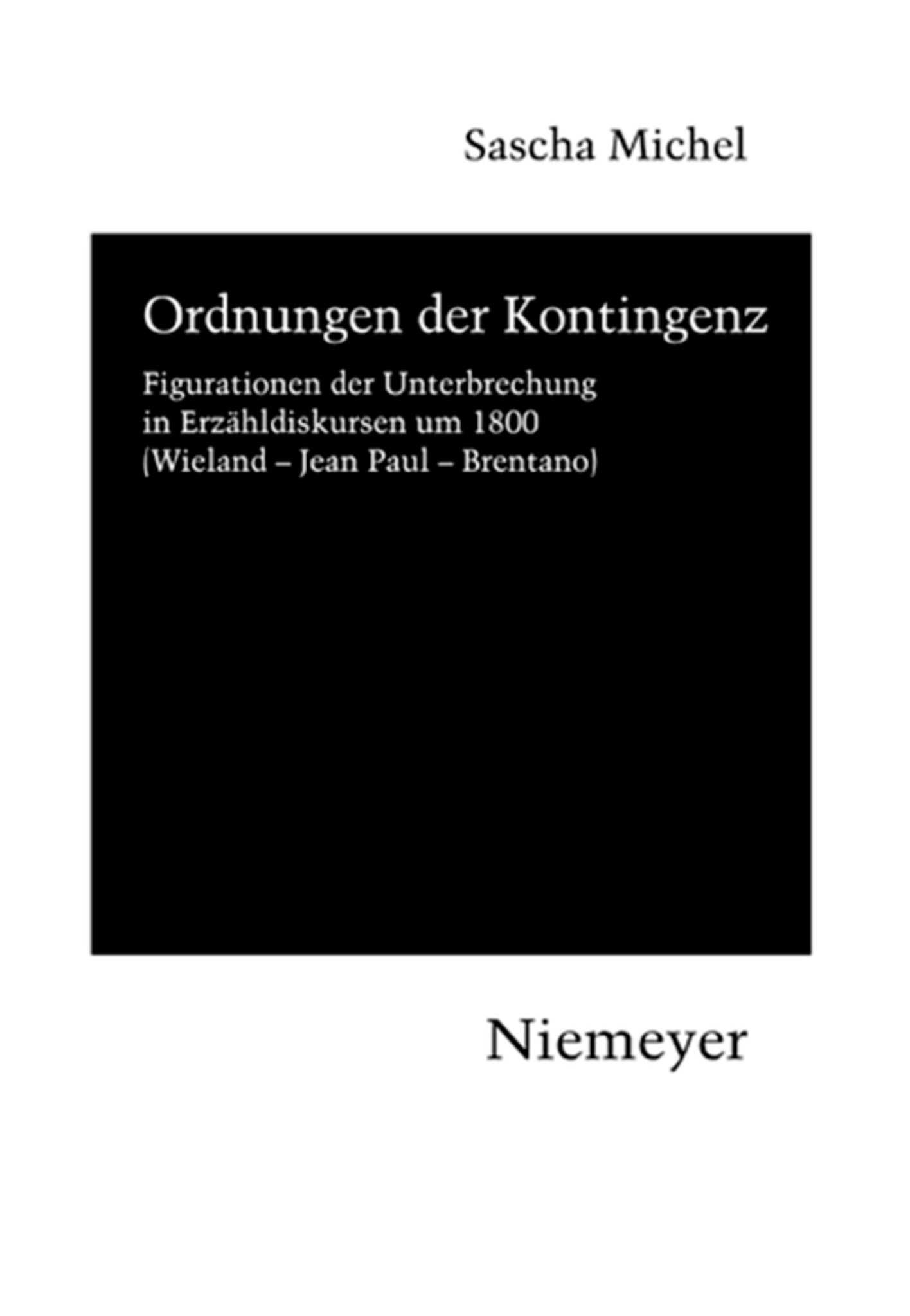 Ordnungen der Kontingenz