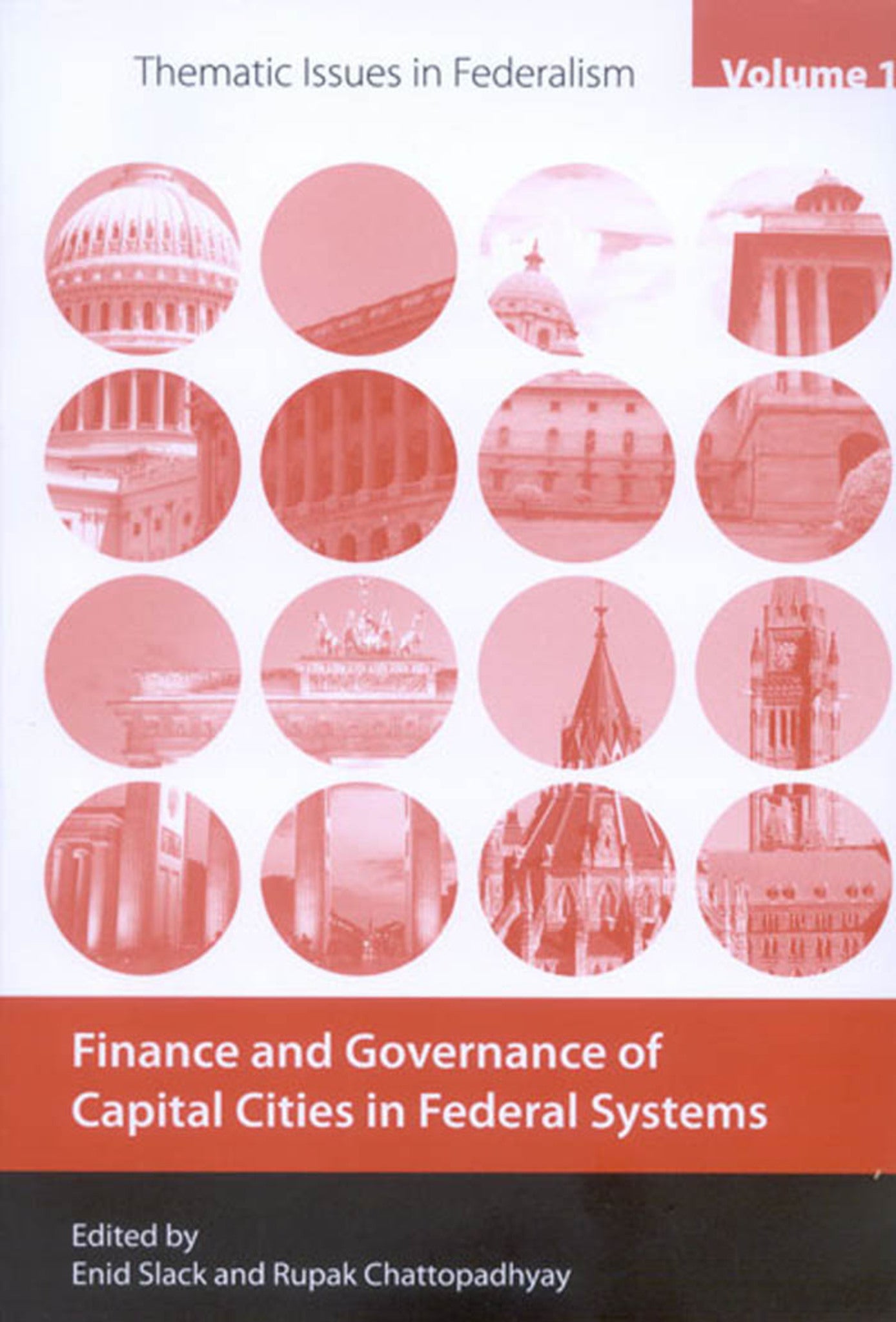 Cover image for Finance and Governance of Capital Cities in Federal Systems ISBN 9780773576179