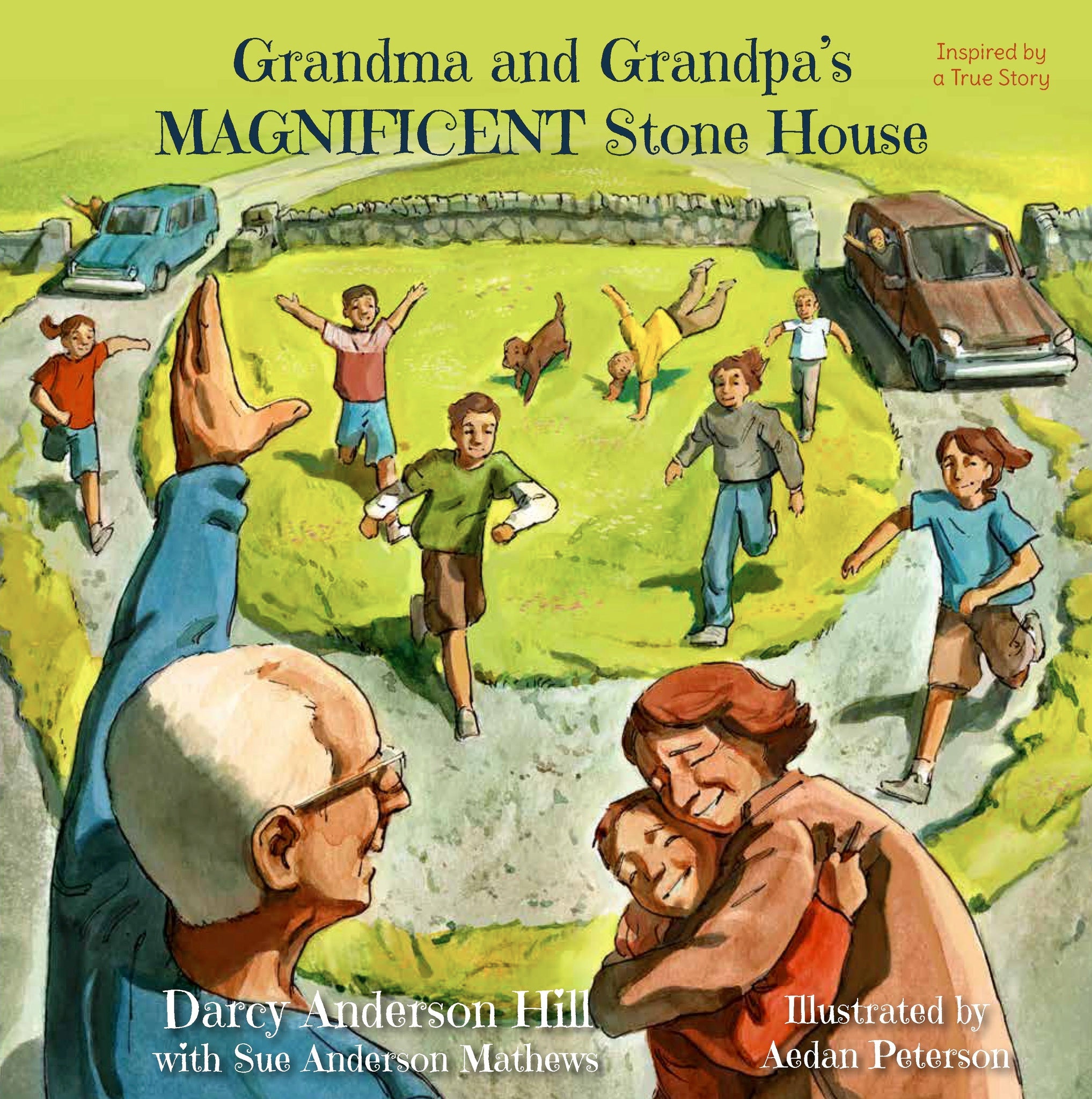 Cover image for Grandma and Grandpa's MAGNIFICENT Stone House ISBN 9781968127343