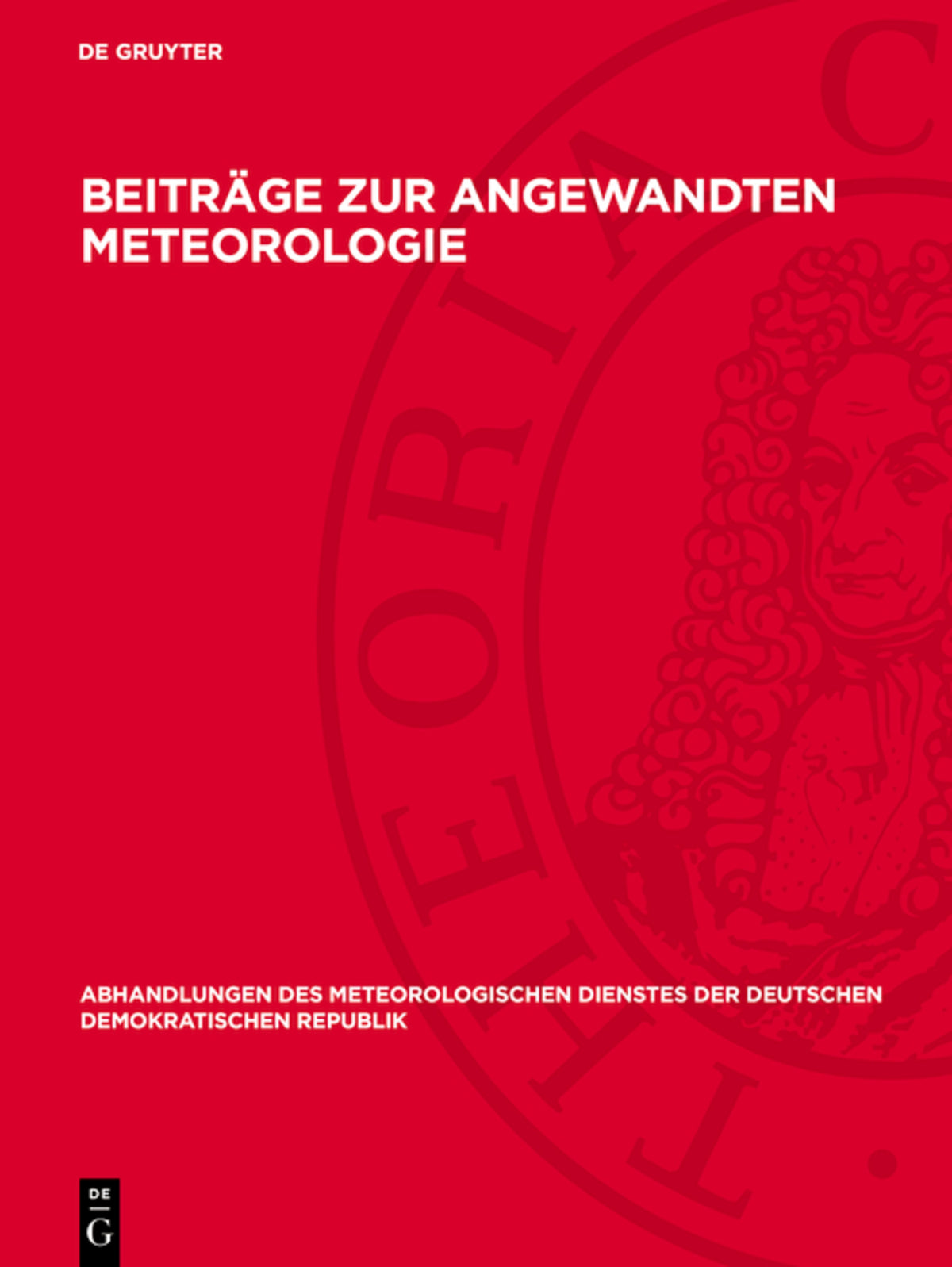 Beiträge zur angewandten Meteorologie