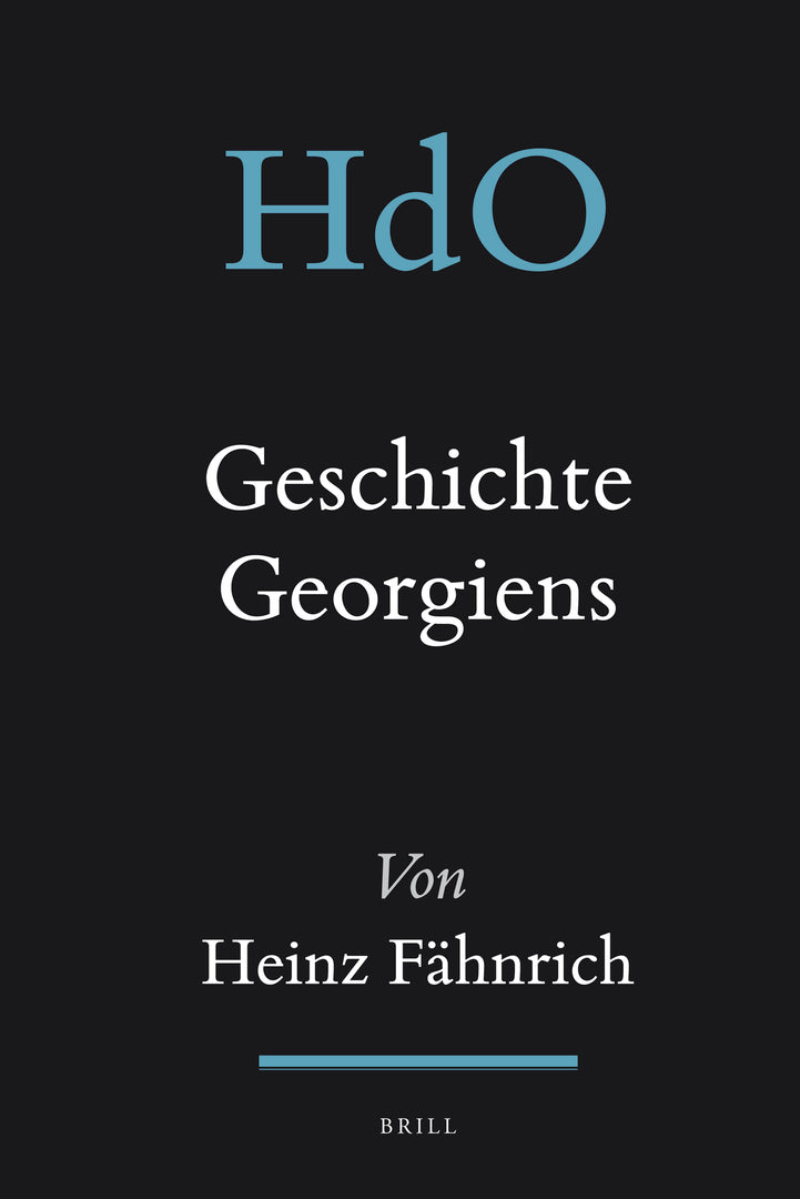 Cover image for Geschichte Georgiens ISBN 9789004186019