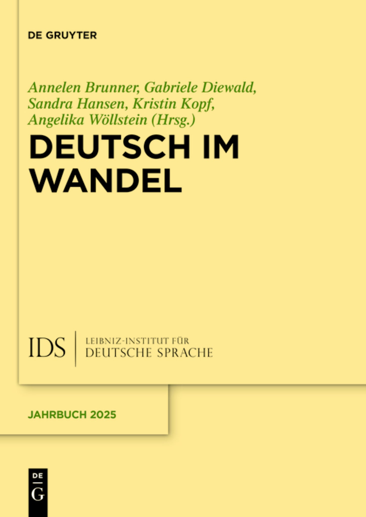 Deutsch im Wandel