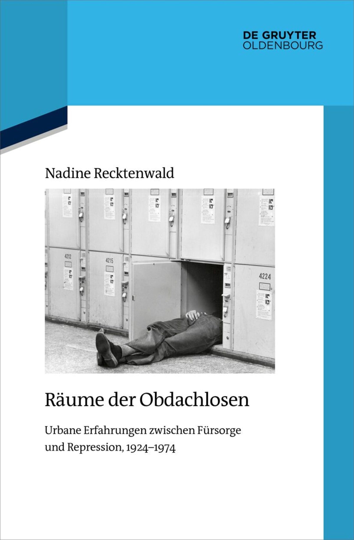 Cover image for Räume der Obdachlosen ISBN 9783111086224