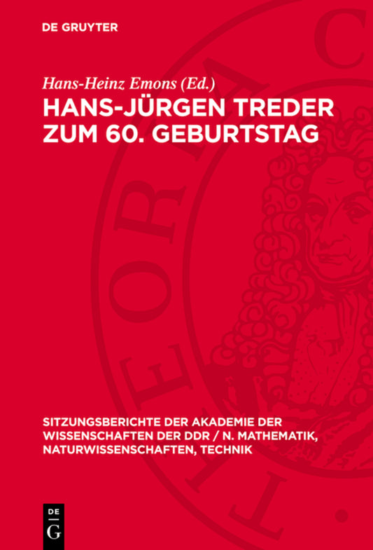 Hans-Jürgen Treder zum 60. Geburtstag