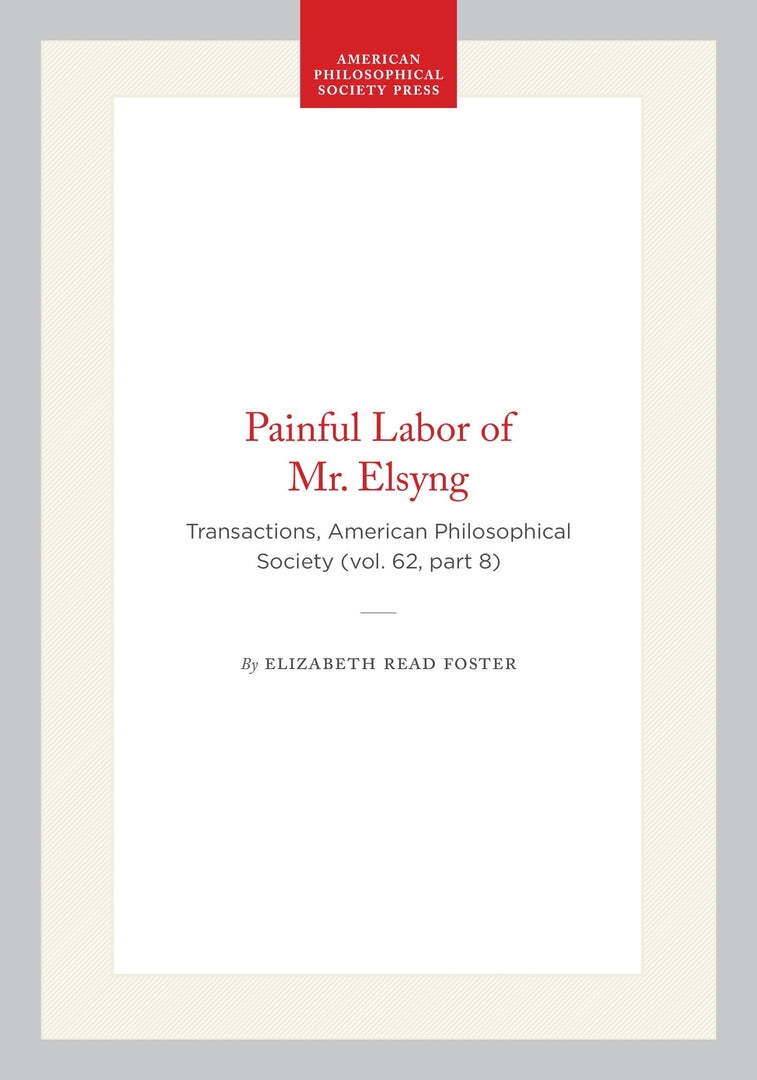 Cover image for Painful Labor of Mr. Elsyng ISBN 9781422375556