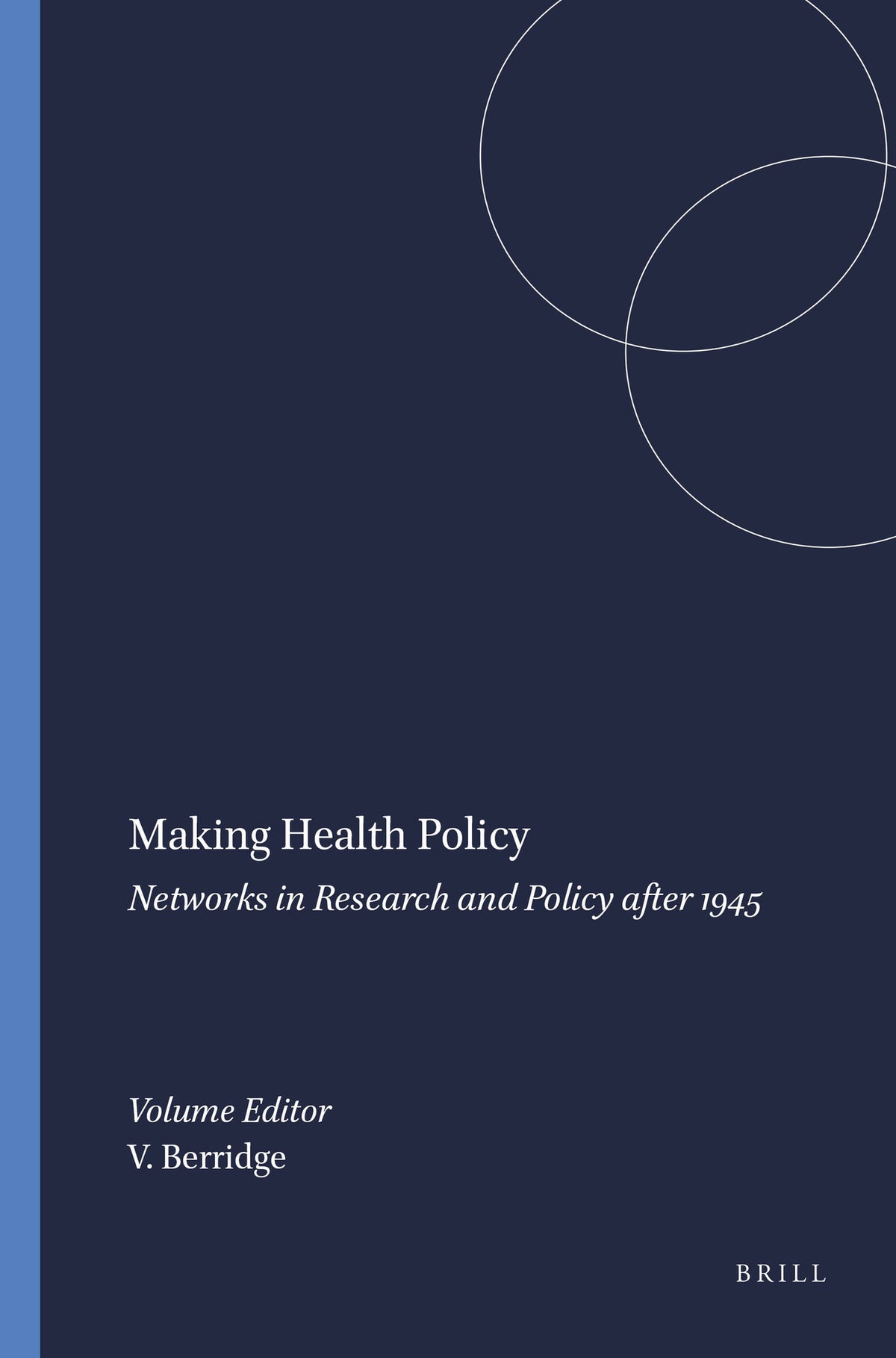 Cover image for Making Health Policy ISBN 9789042018242