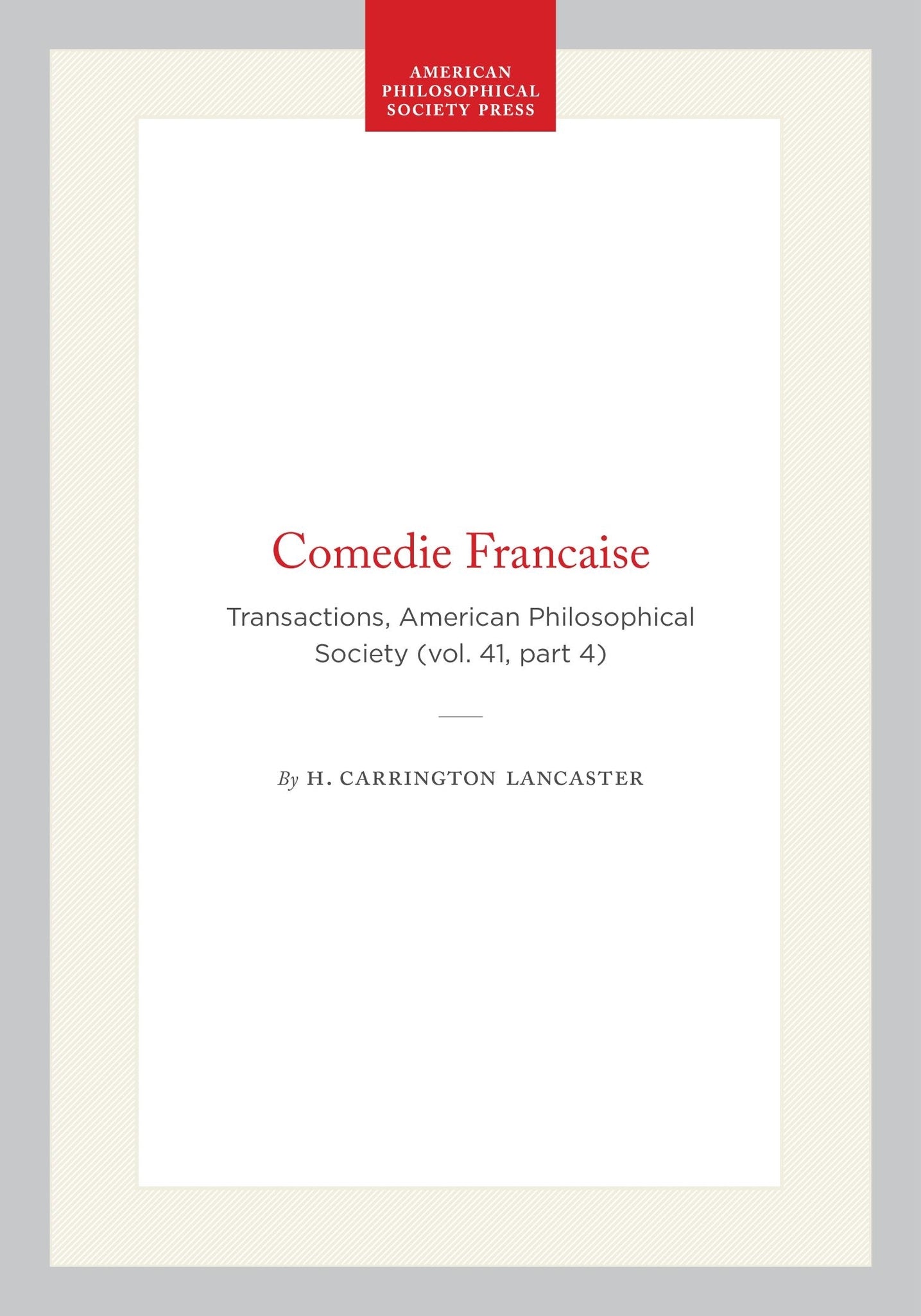 Comedie Francaise