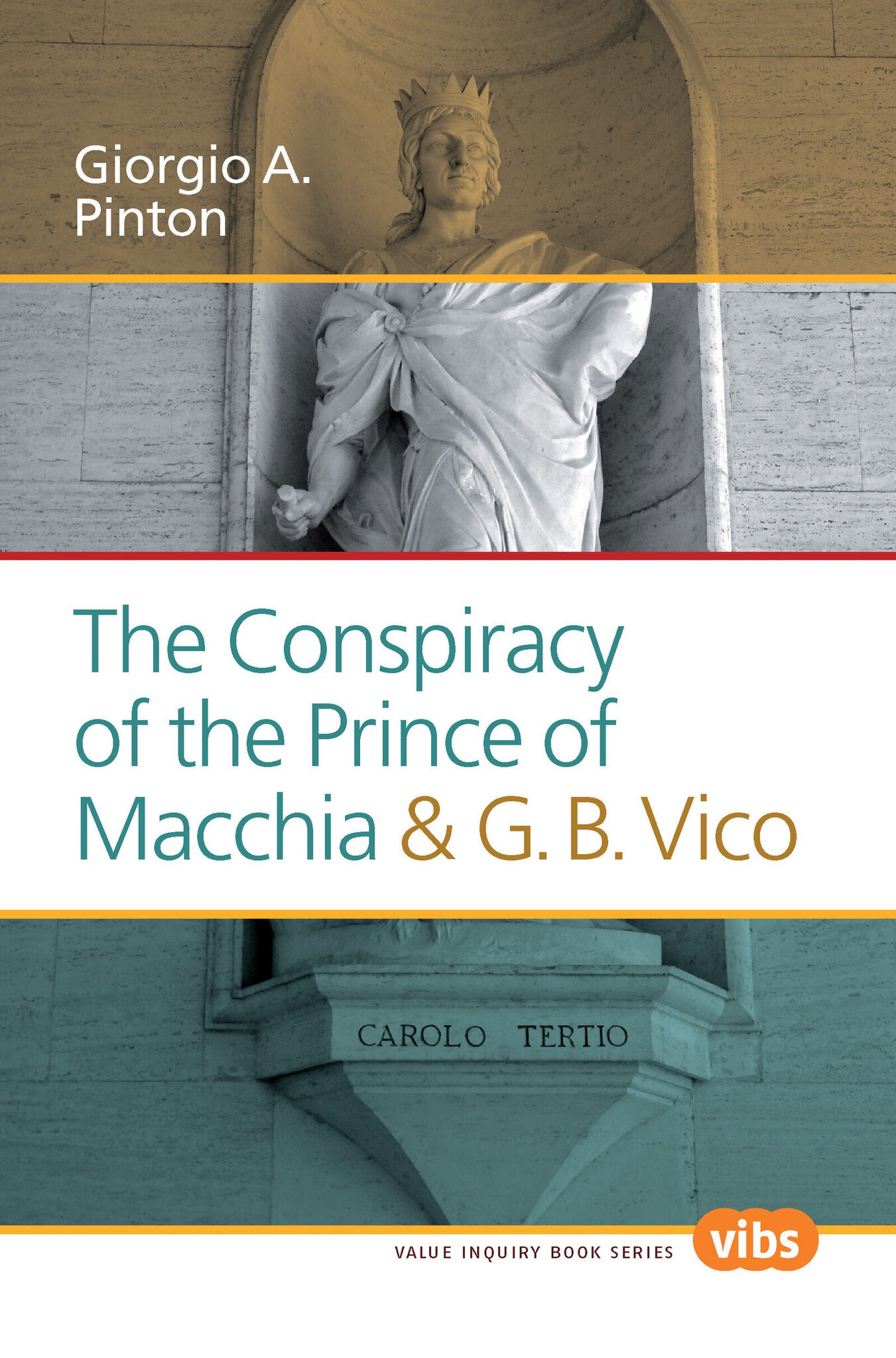 Cover image for The Conspiracy of the Prince of Macchia & G.B. Vico ISBN 9789042036437
