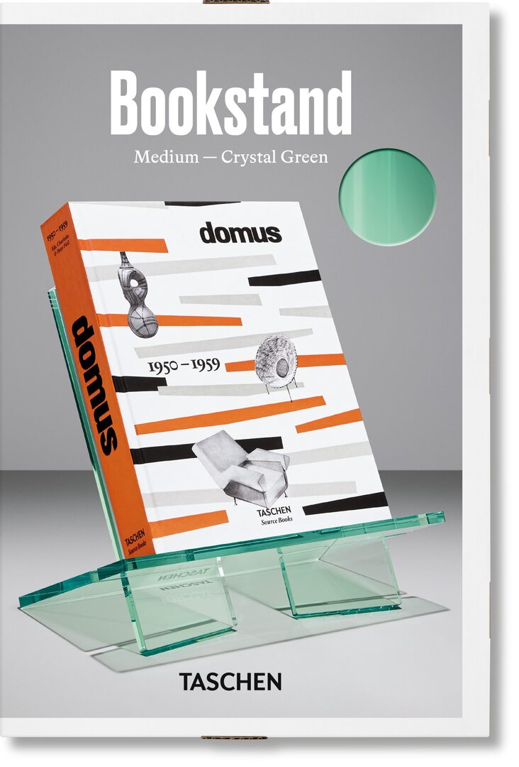 Cover image for Bookstand. Medium. Crystal Green ISBN 9783836595544
