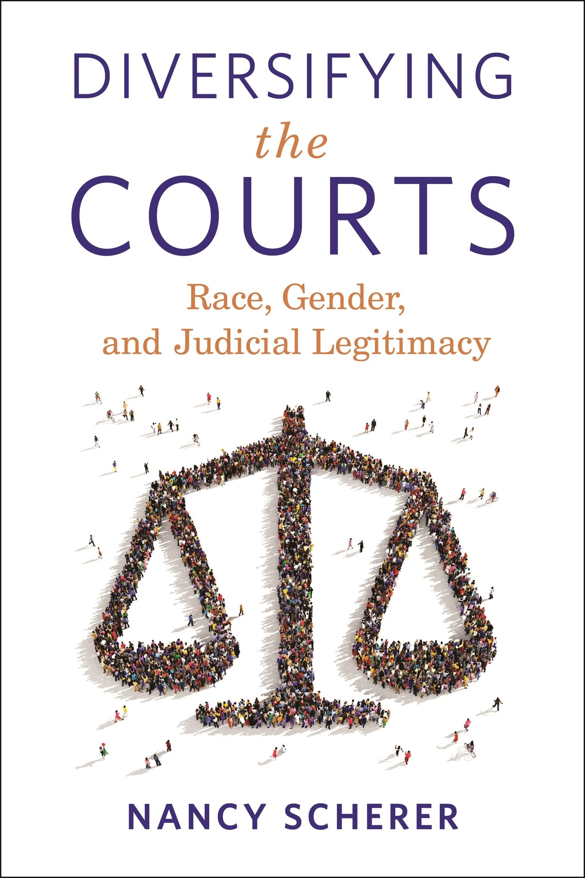 Cover image for Diversifying the Courts ISBN 9781479818723