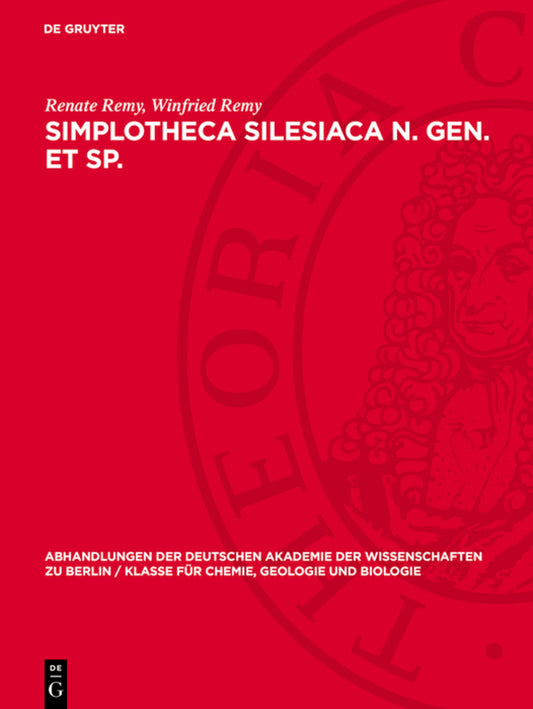 Simplotheca Silesiaca n. gen. et sp.