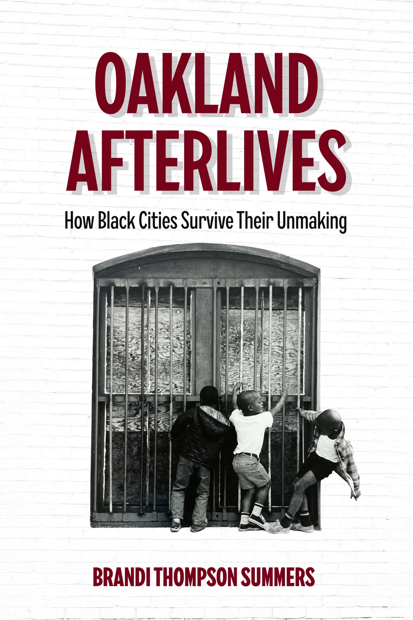 Cover image for Oakland Afterlives ISBN 