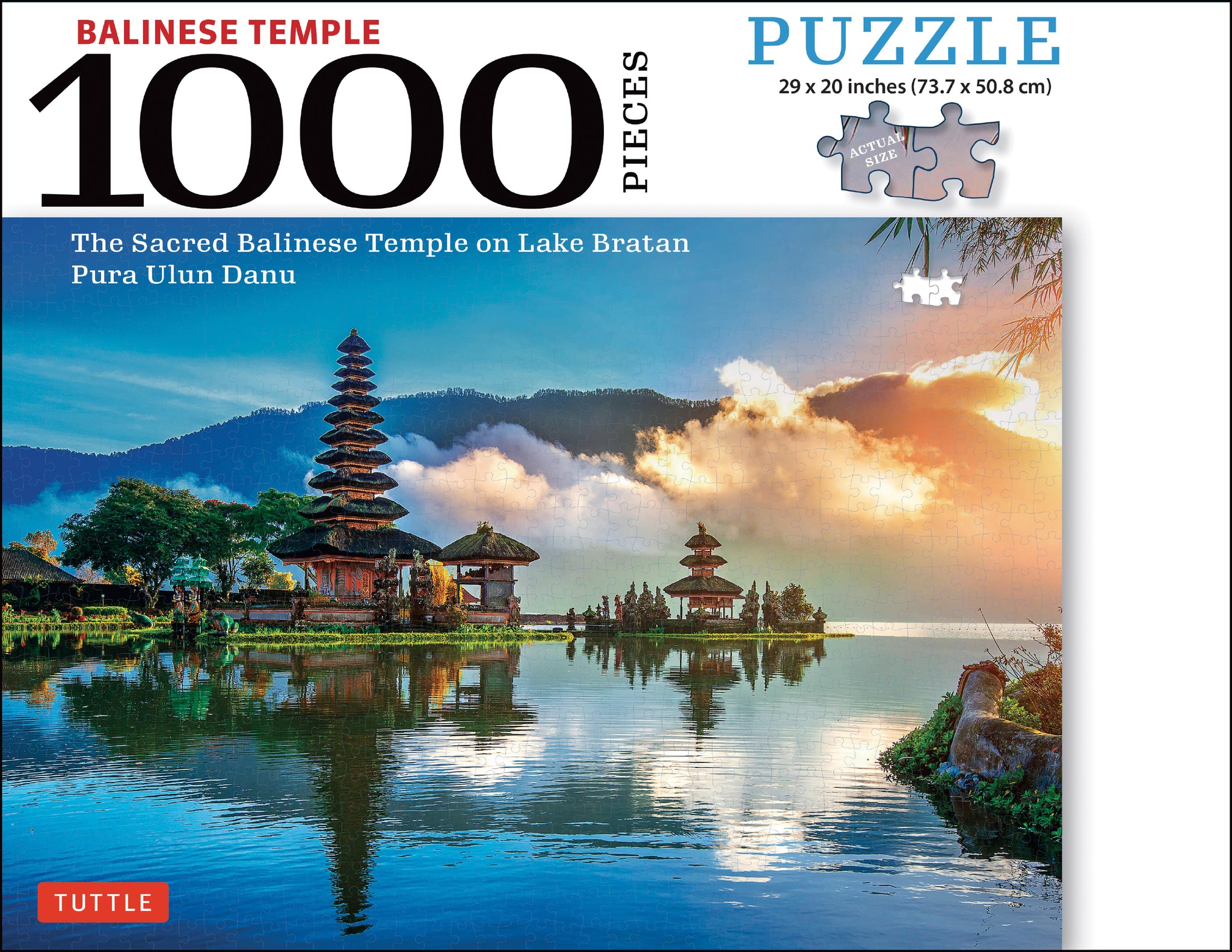 Cover image for Balinese Temple - 1000 Piece Jigsaw Puzzle ISBN 9780804853170