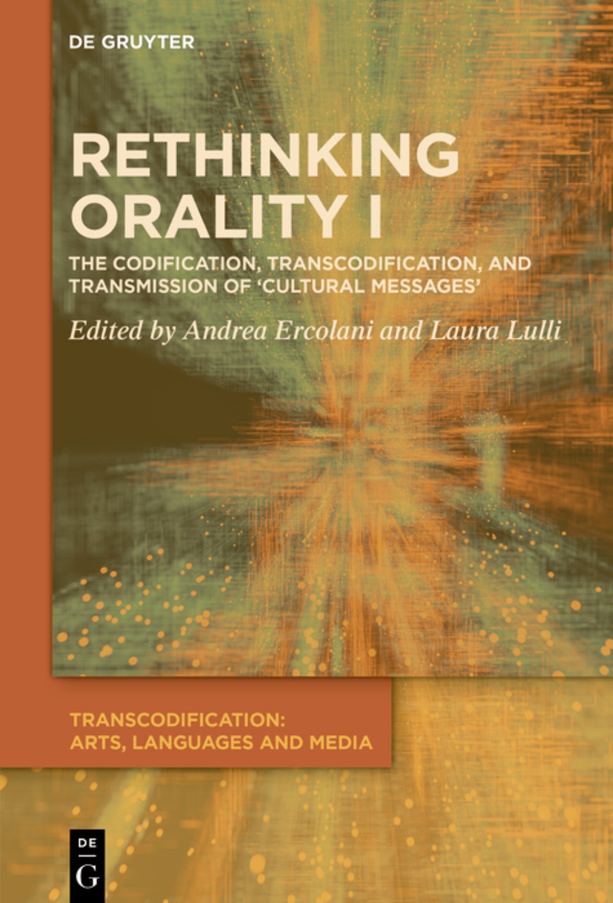Cover image for Rethinking Orality I ISBN 9783110713954