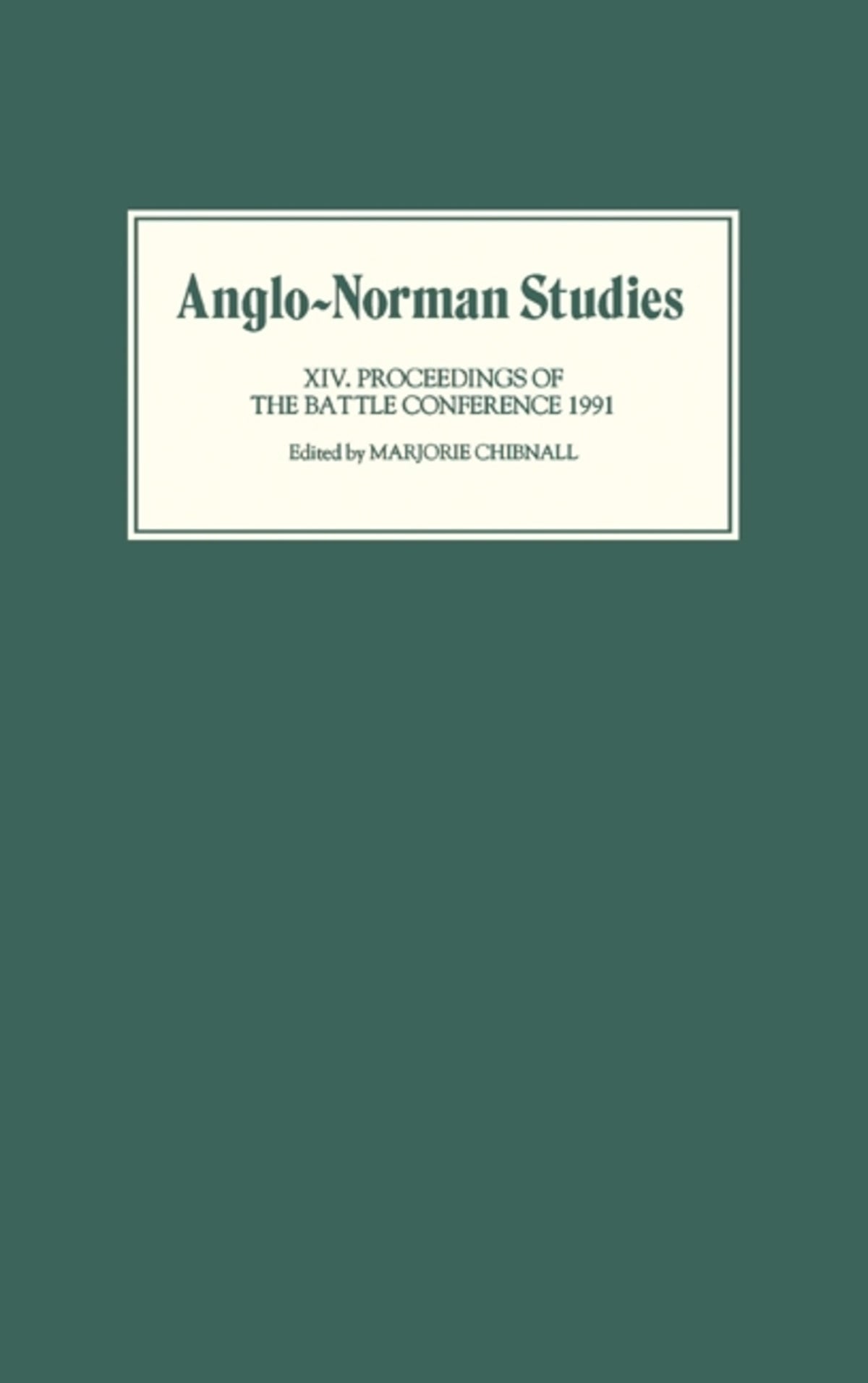 Anglo-Norman Studies XIV