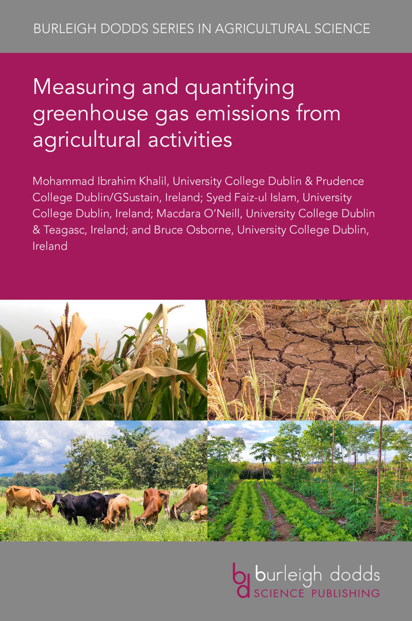 Cover image for Measuring and quantifying greenhouse gas emissions from agricultural activities ISBN 9781786767424