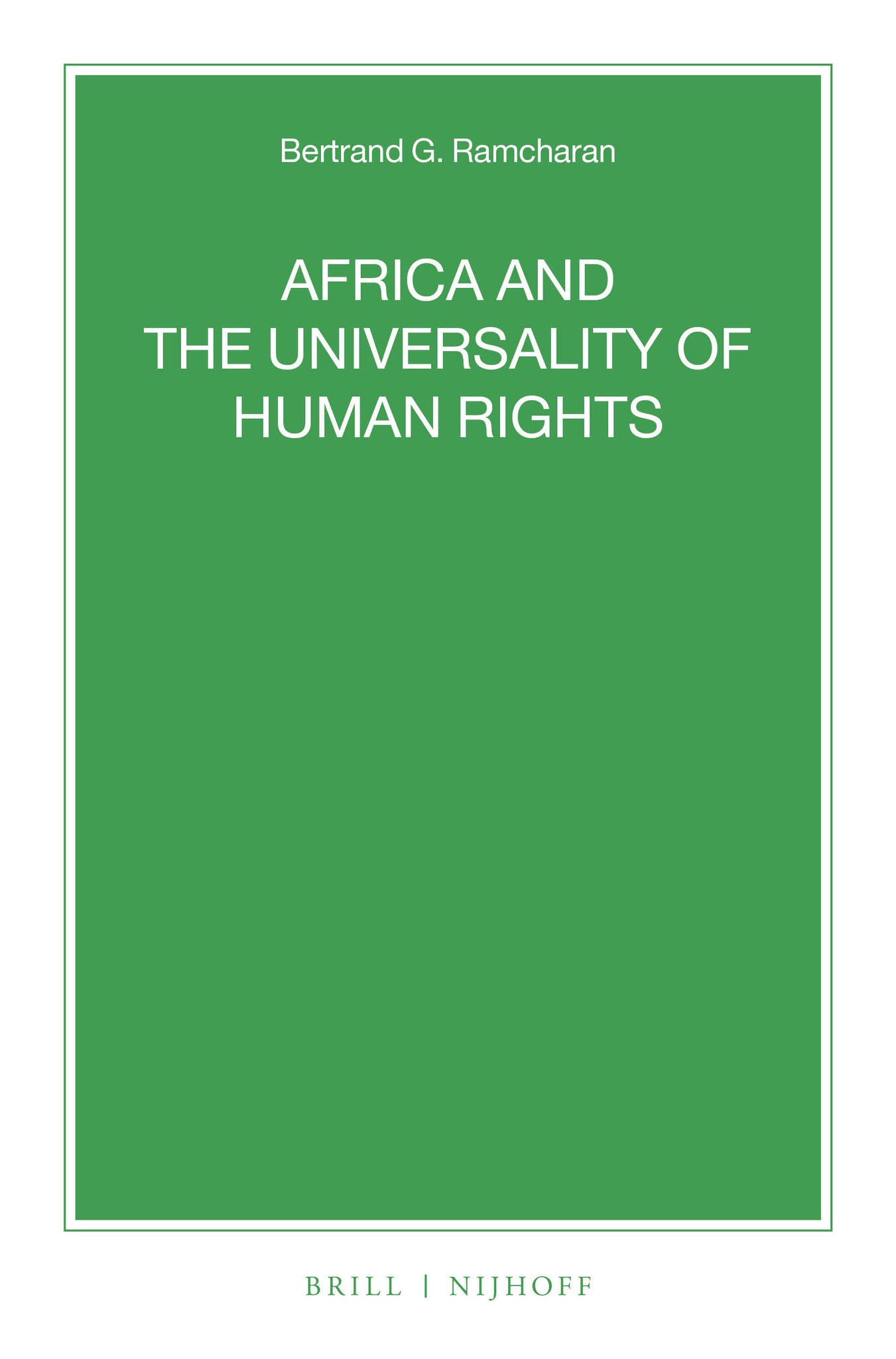 Africa and the Universality of Human Rights