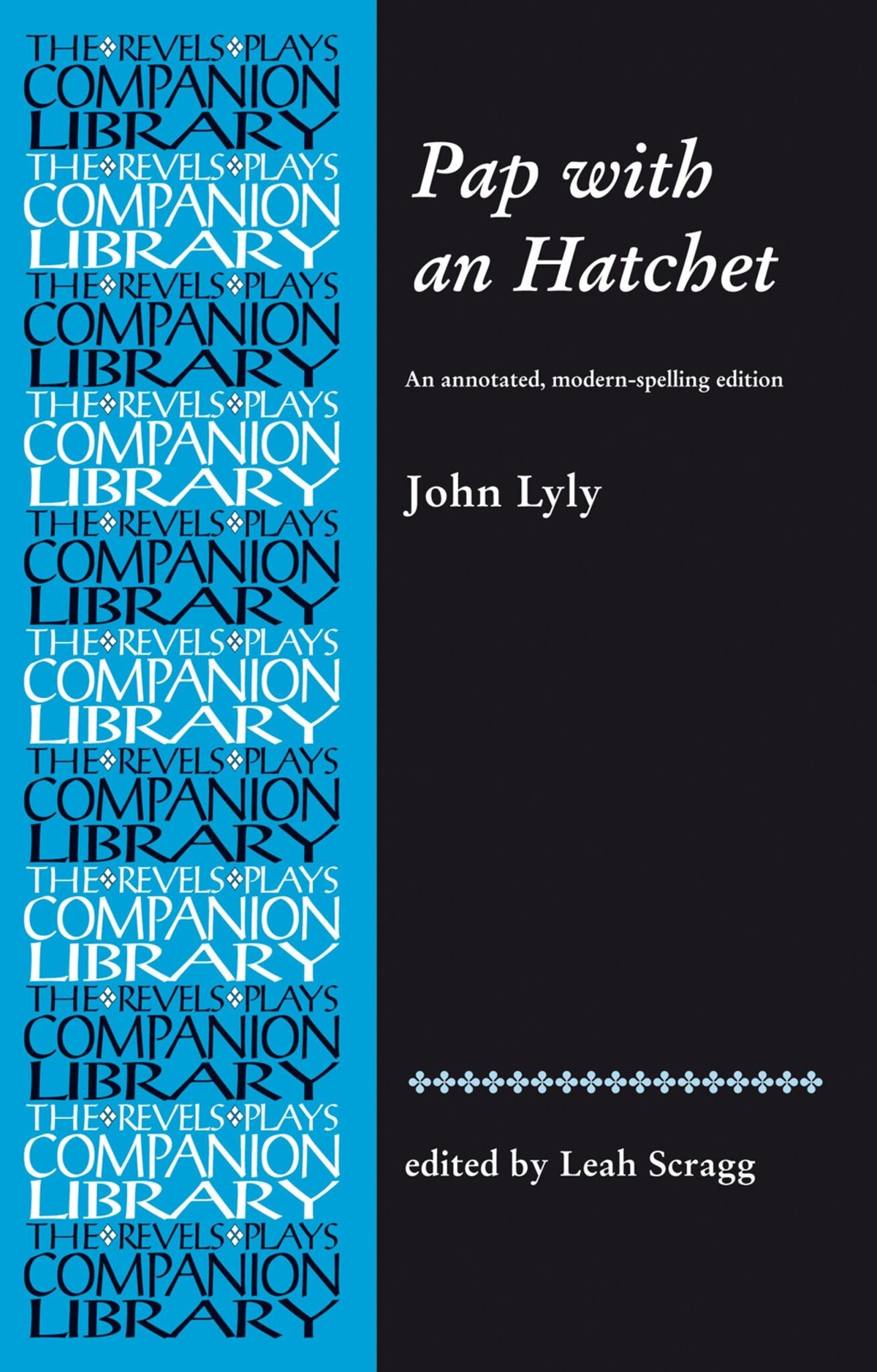 Cover image for Pap with an Hatchet by John Lyly ISBN 9780719087387