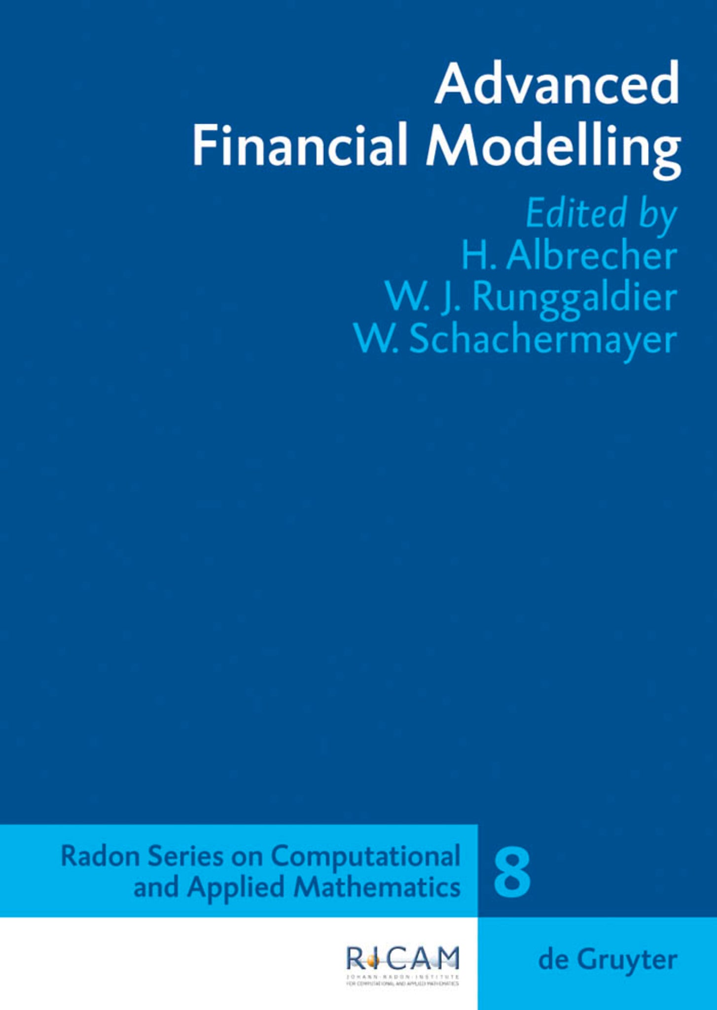 Advanced Financial Modelling
