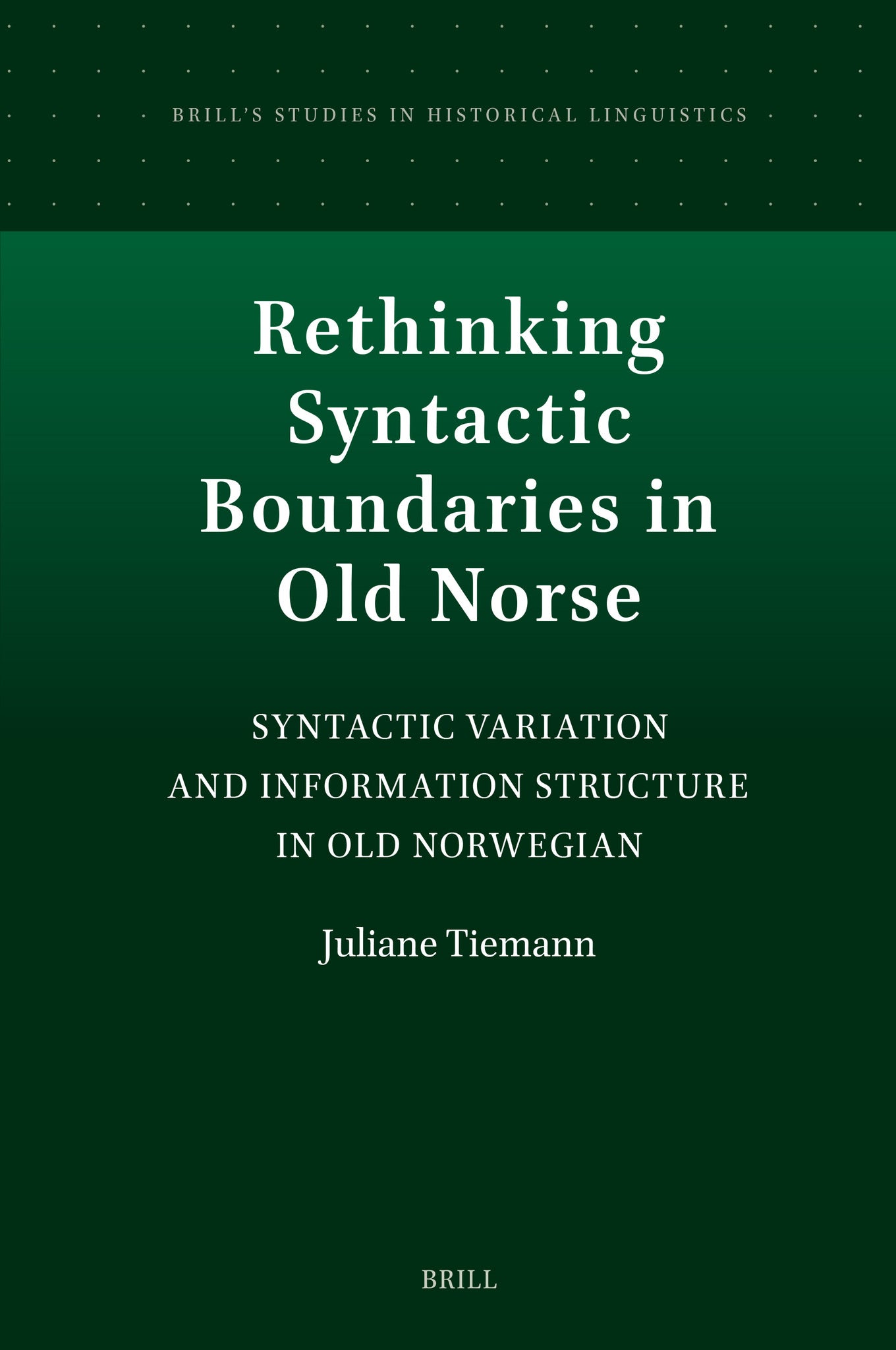 Rethinking Syntactic Boundaries in Old Norse