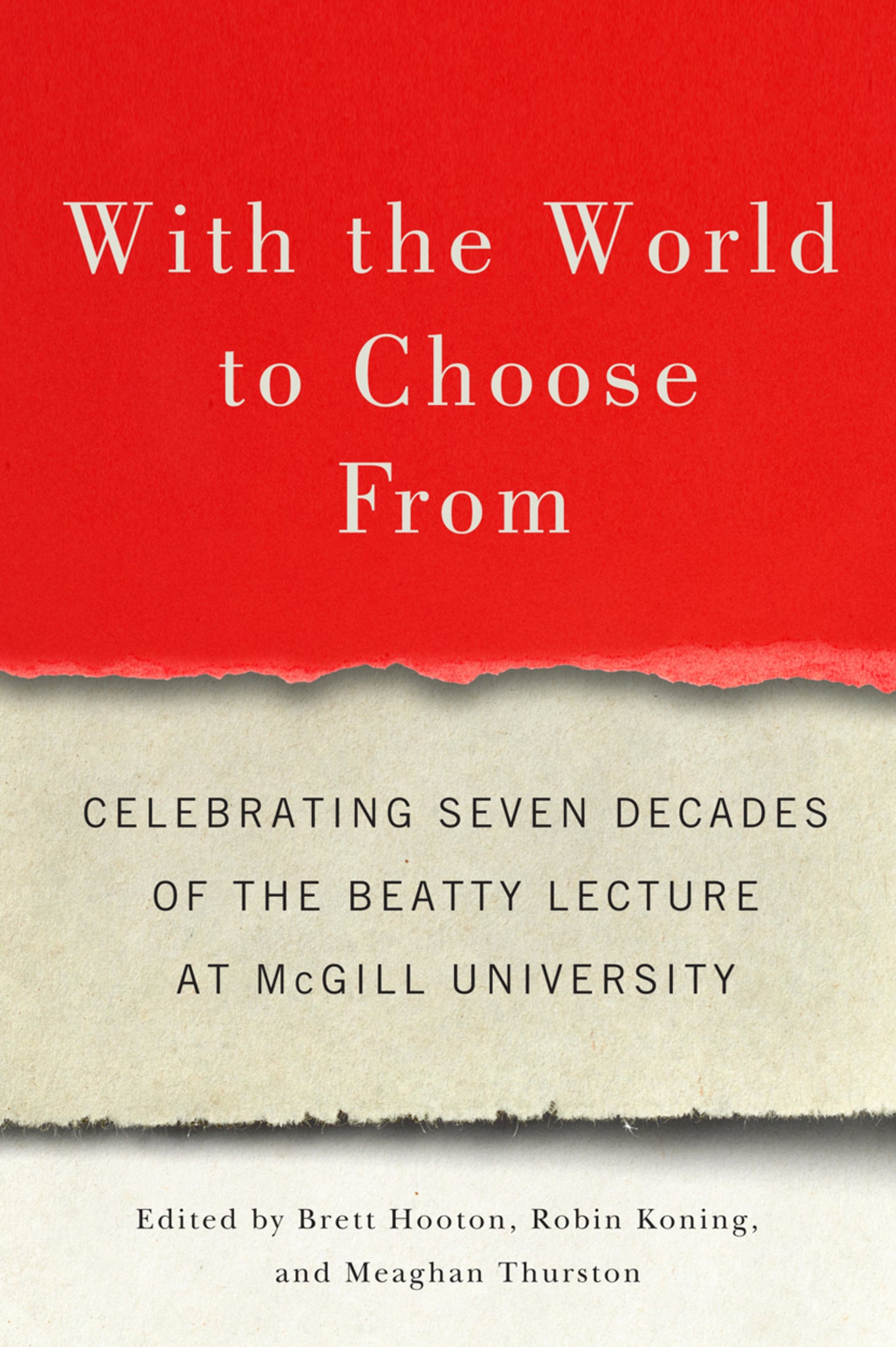 With the World to Choose From