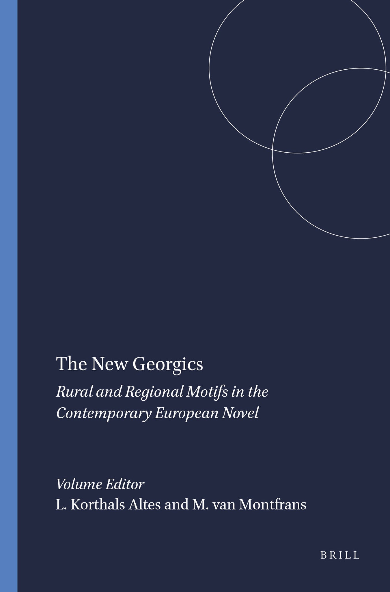 Cover image for The New Georgics ISBN 9789042012608