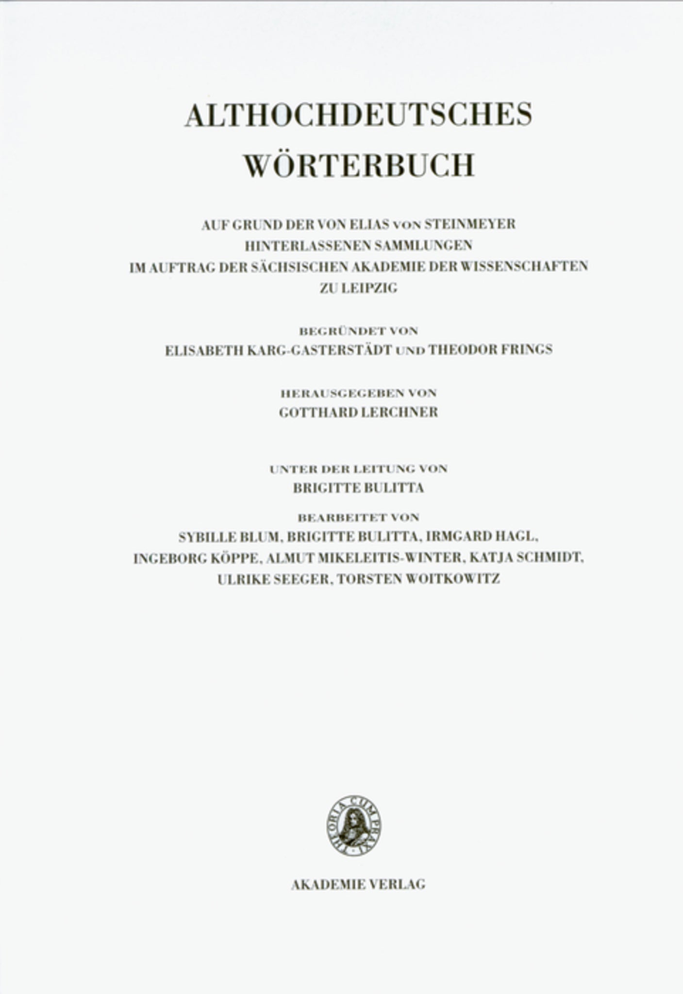 Band VI: M–N. 9. Lieferung (minnon bis mit)