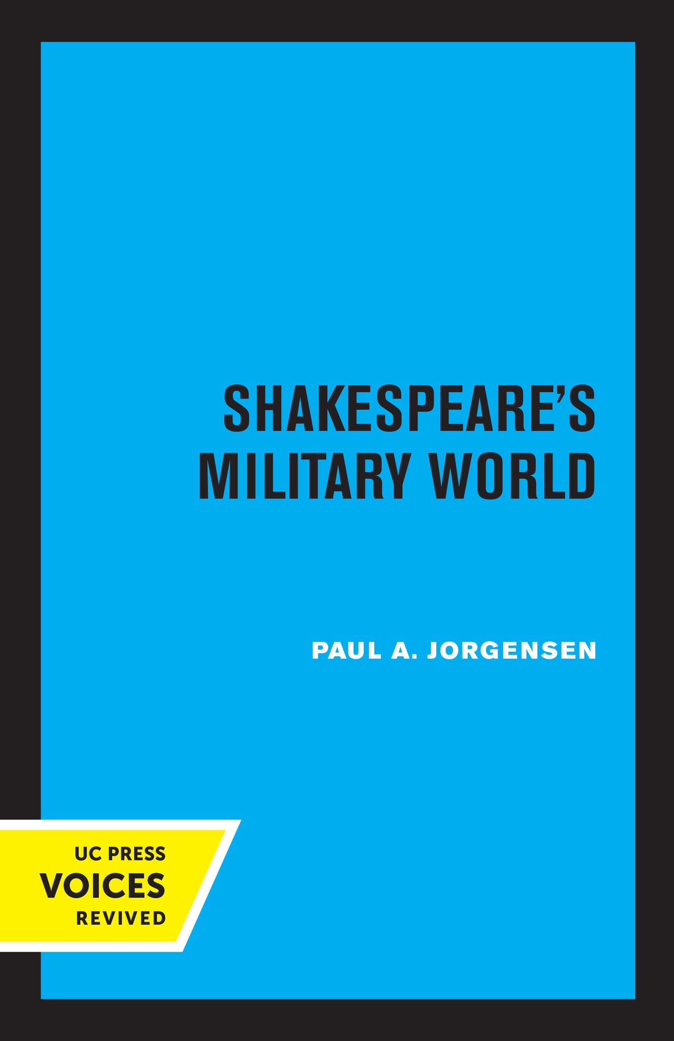 Cover image for Shakespeare's Military World ISBN 9780520334526