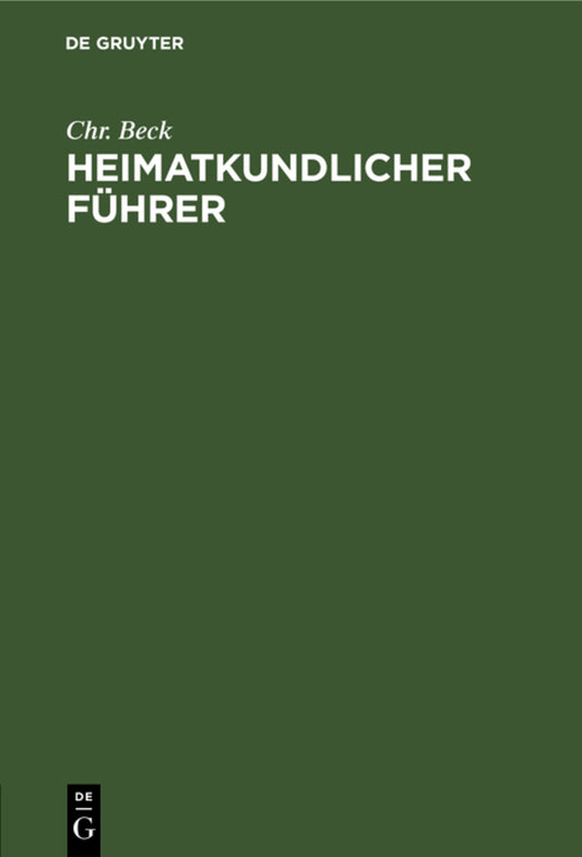 Heimatkundlicher Führer