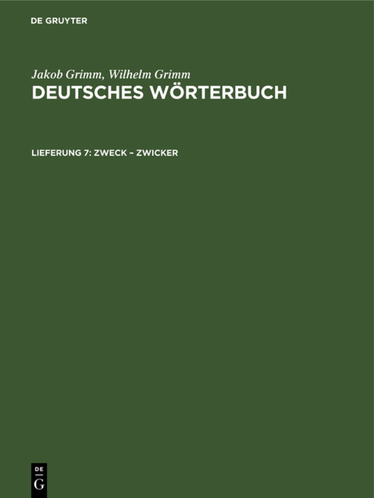 Zweck – Zwicker