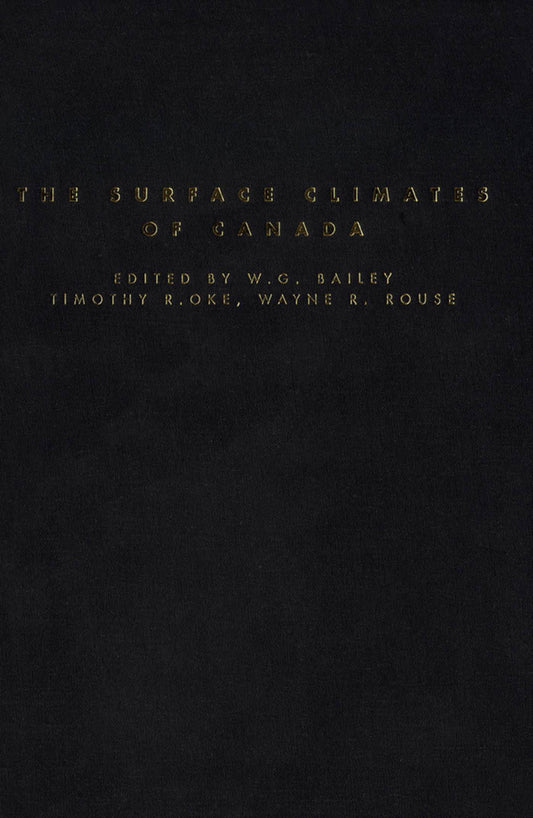 The Surface Climates of Canada