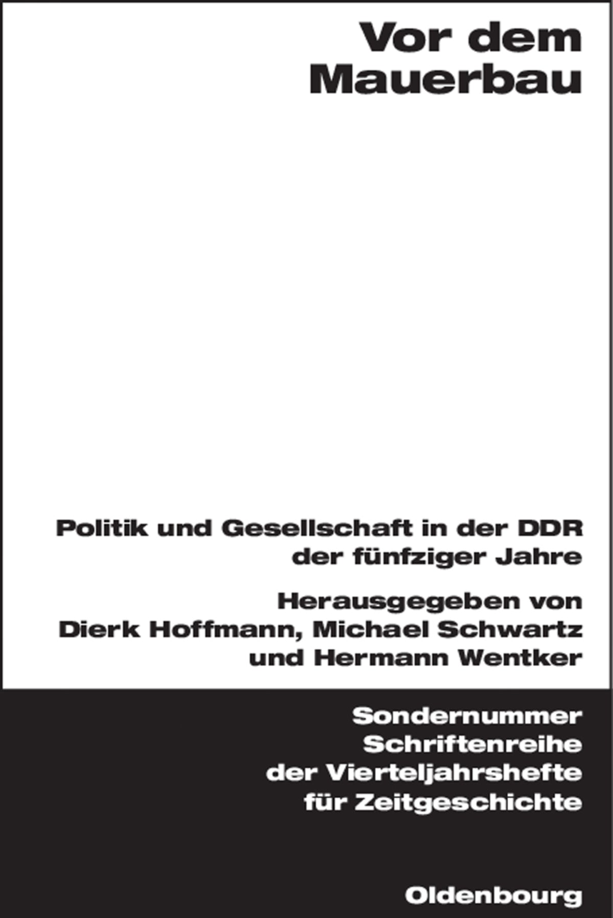 Vor dem Mauerbau