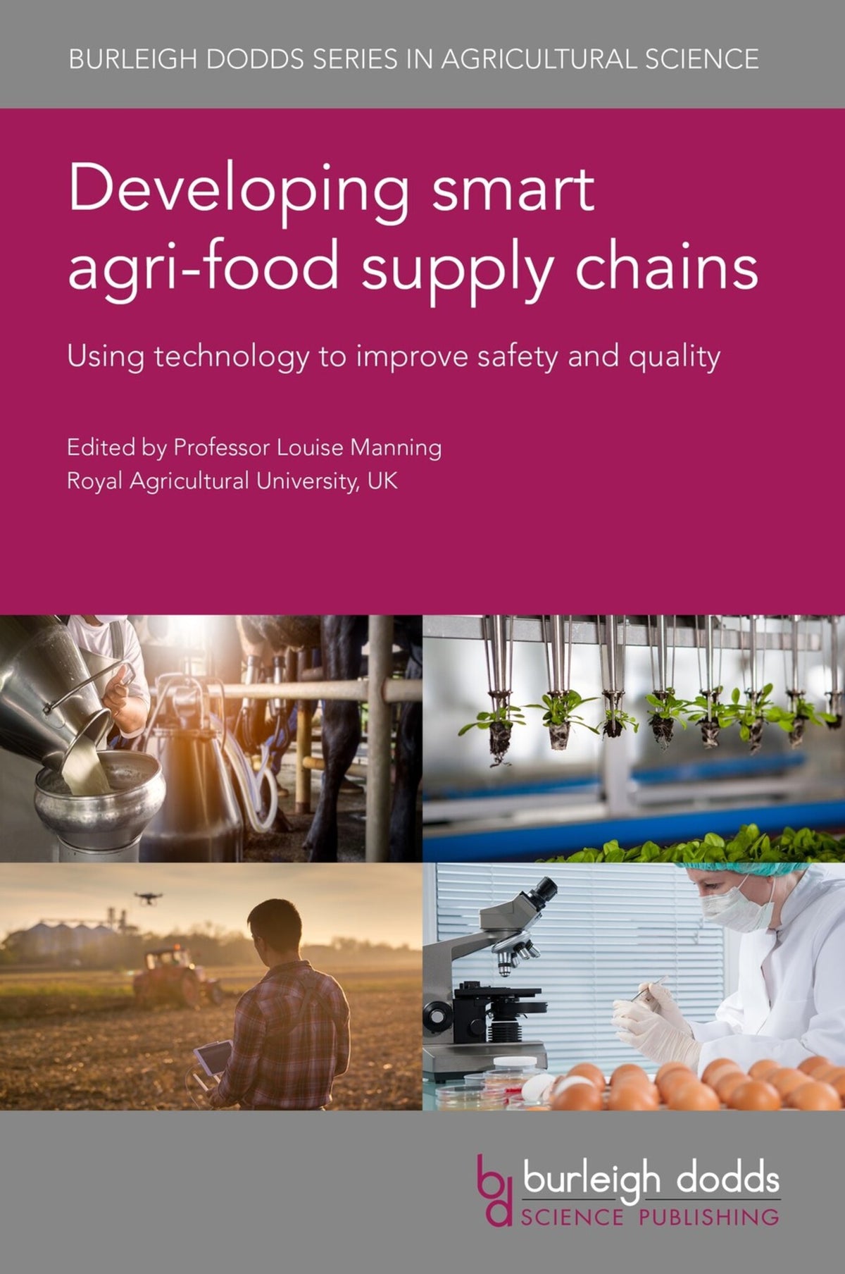 Cover image for Developing smart agri-food supply chains ISBN 9781786767516