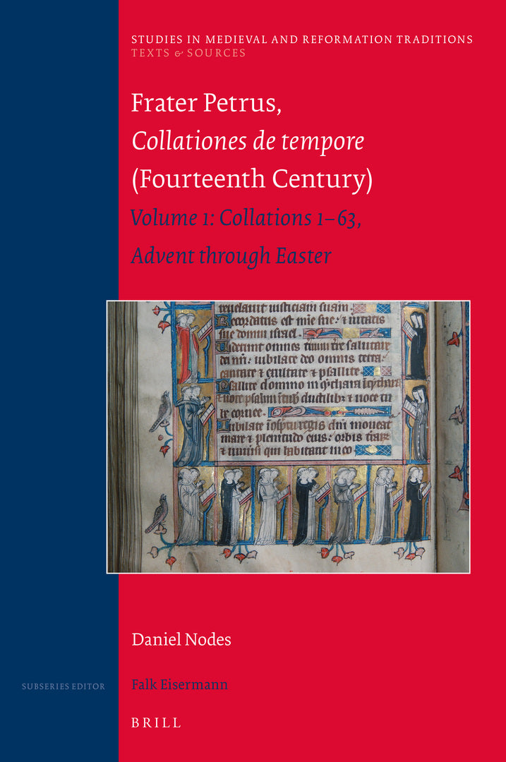 Cover image for Frater Petrus, Collationes de tempore (Fourteenth Century) ISBN 9789004439733