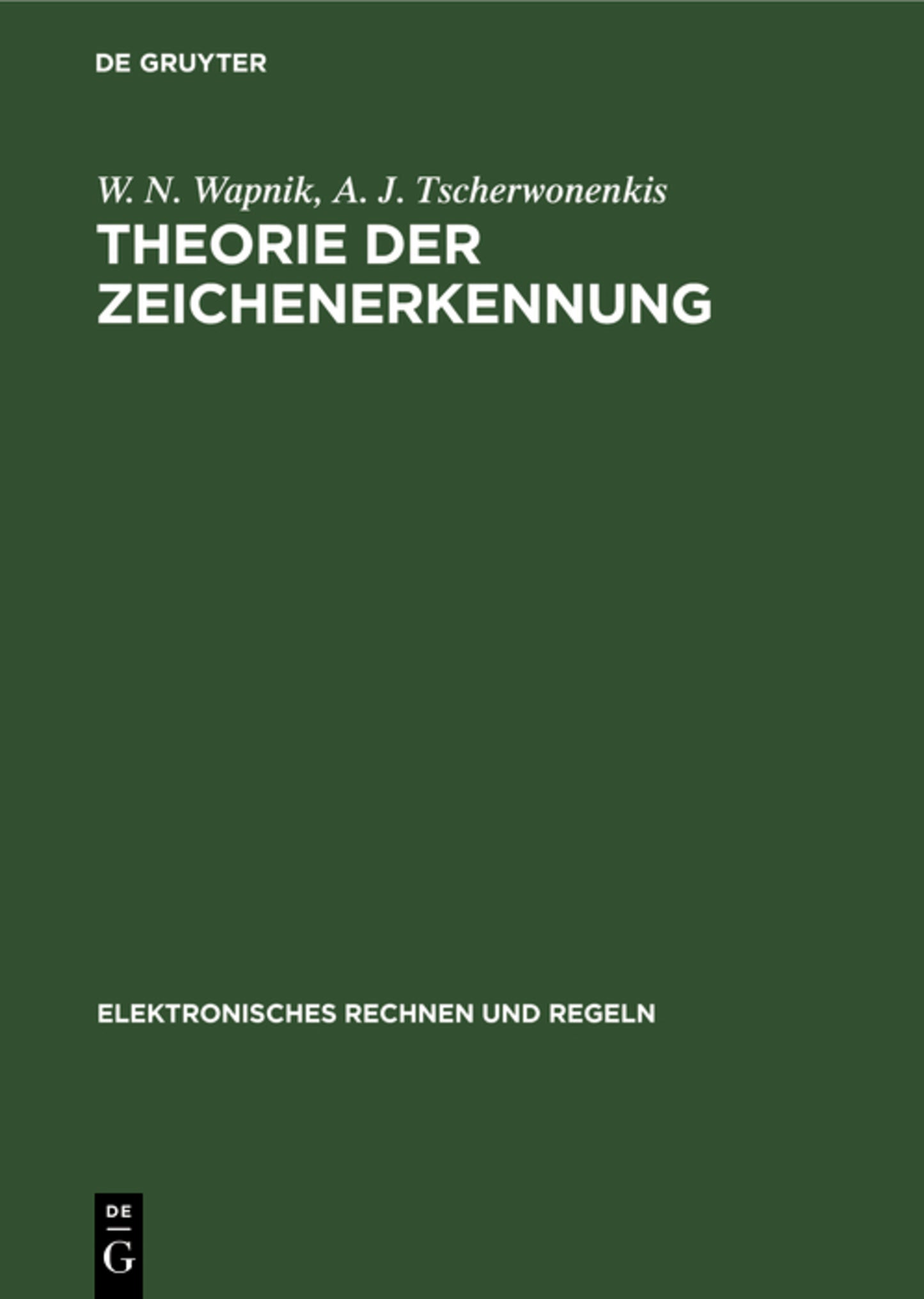 Theorie der Zeichenerkennung