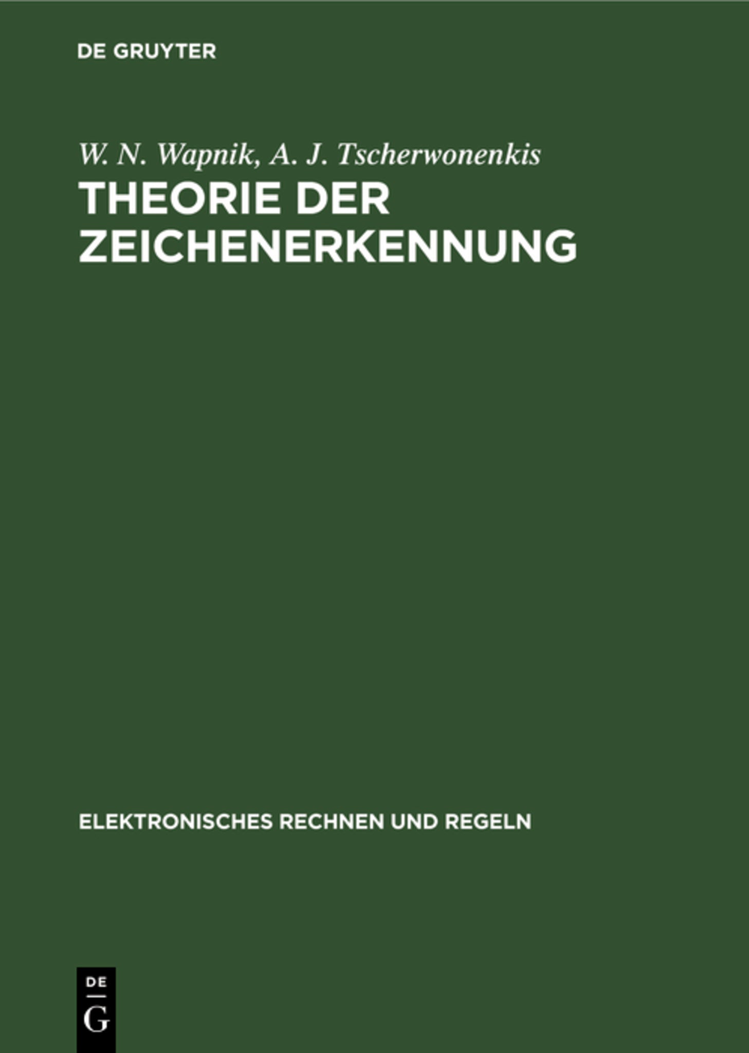 Theorie der Zeichenerkennung