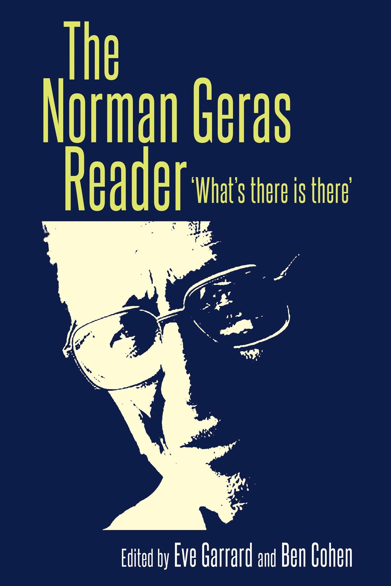 Cover image for The Norman Geras Reader ISBN 9781526103857