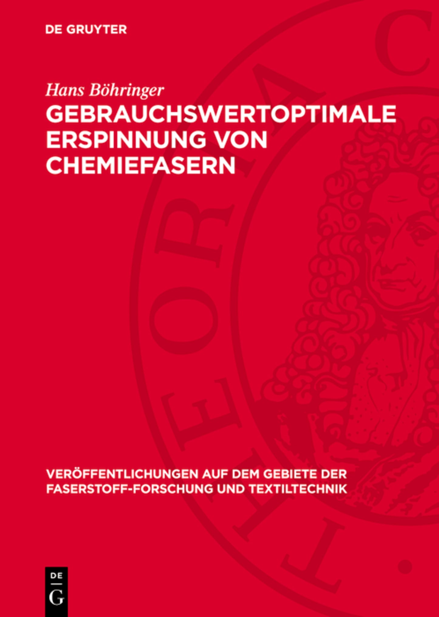 Gebrauchswertoptimale Erspinnung von Chemiefasern