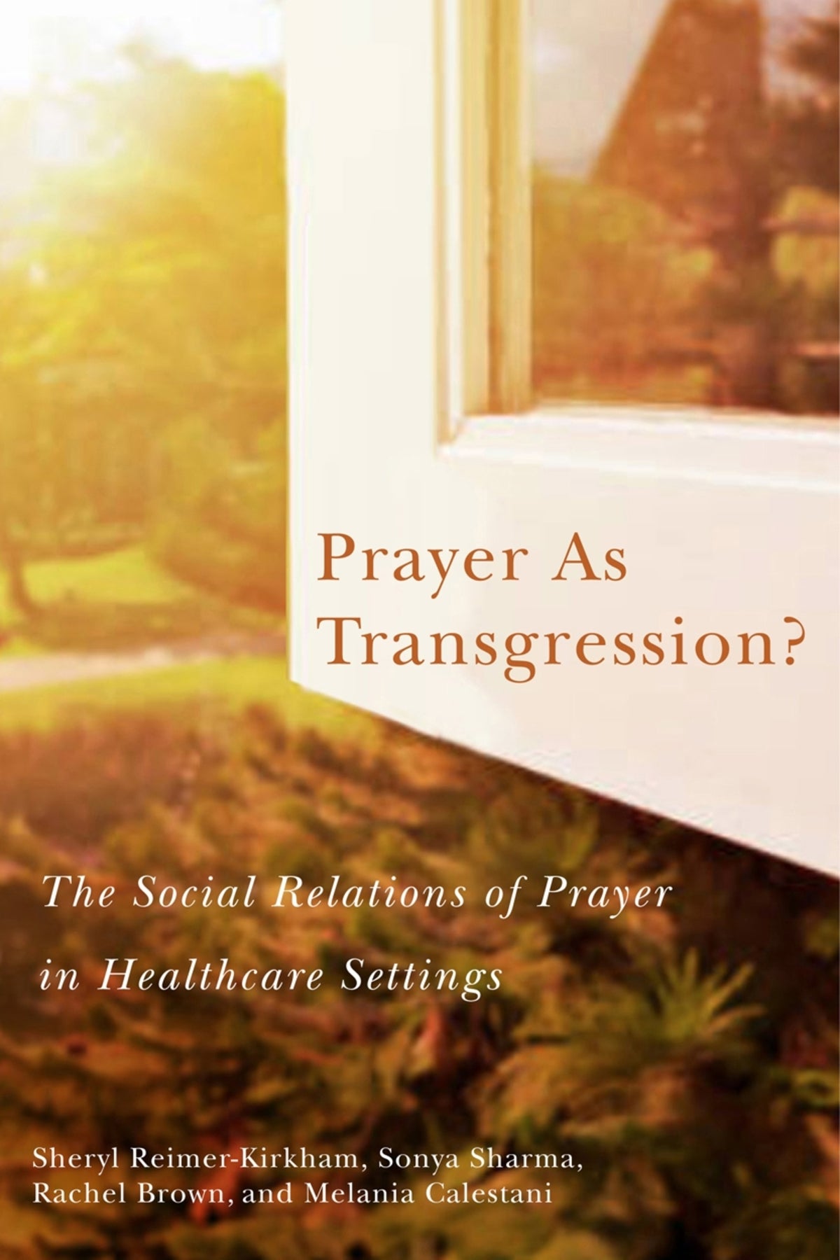 Cover image for Prayer as Transgression? ISBN 9780228001652