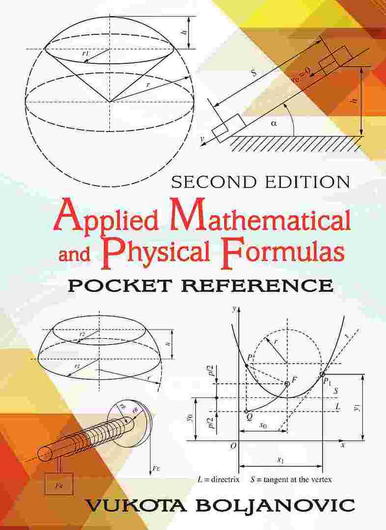 Cover image for Applied Mathematical and Physical Formulas ISBN 9780831135928
