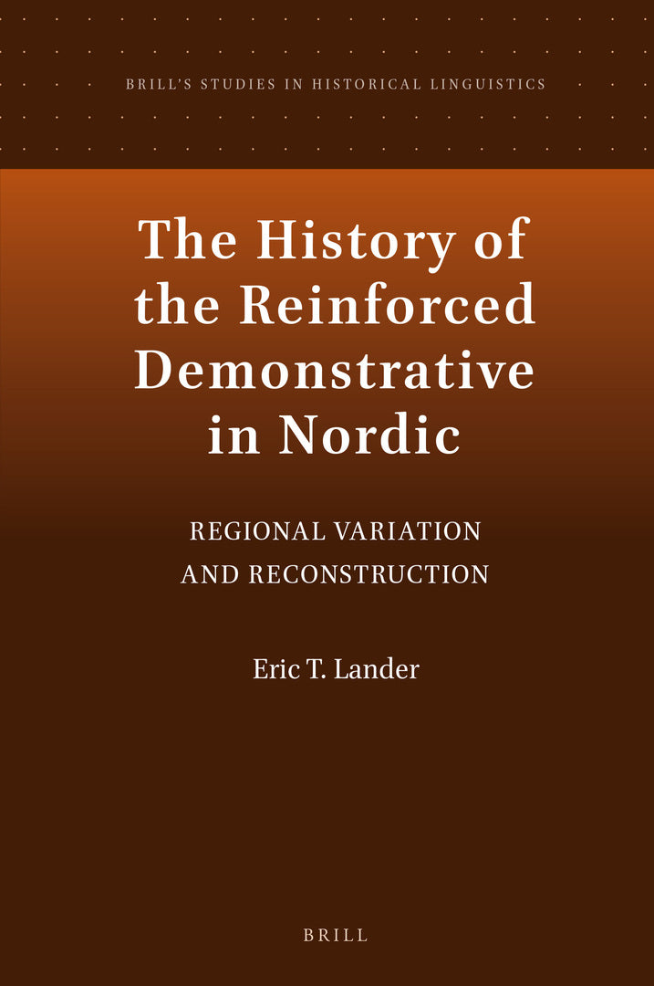 Cover image for The History of the Reinforced Demonstrative in Nordic ISBN 9789004435247