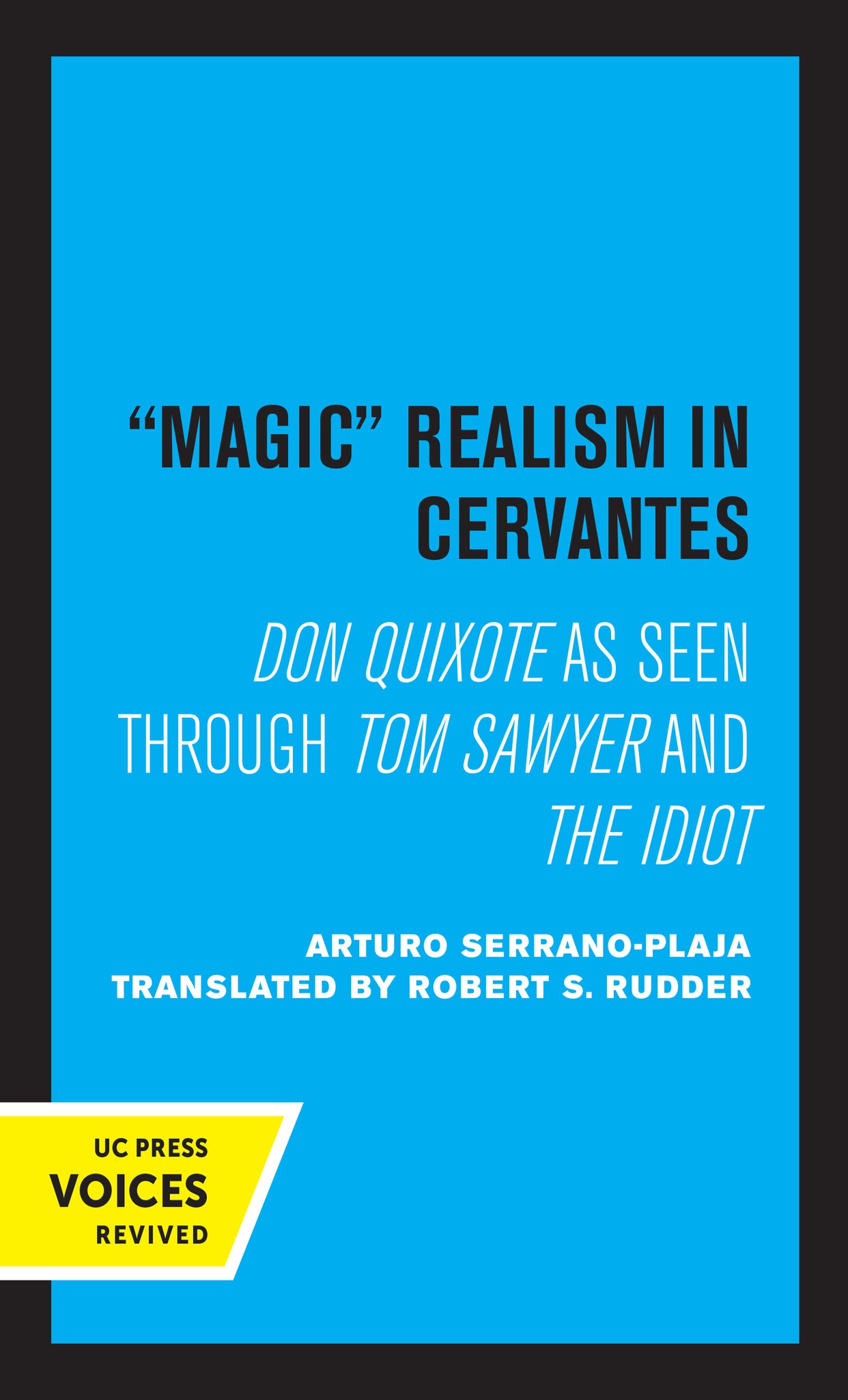 Cover image for Magic Realism in Cervantes ISBN 9780520338012